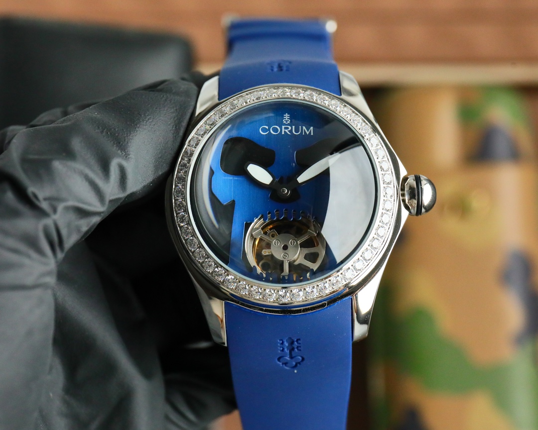 Unique White Shell 1323 Bubble Wristwatch with Bold Design and Vision - 图片 2