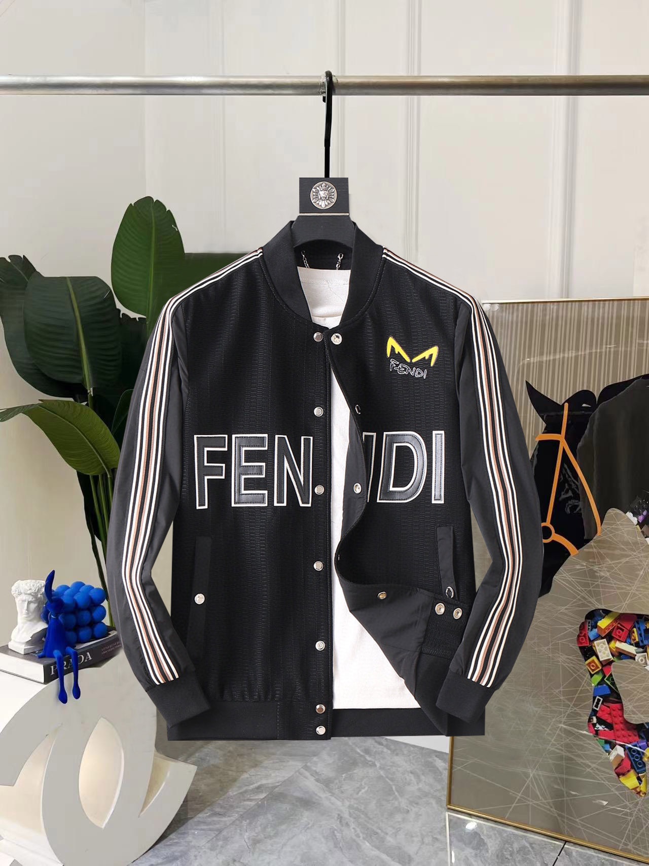 Fendi Clothing Coats & Jackets Embroidery Spring Collection Fashion