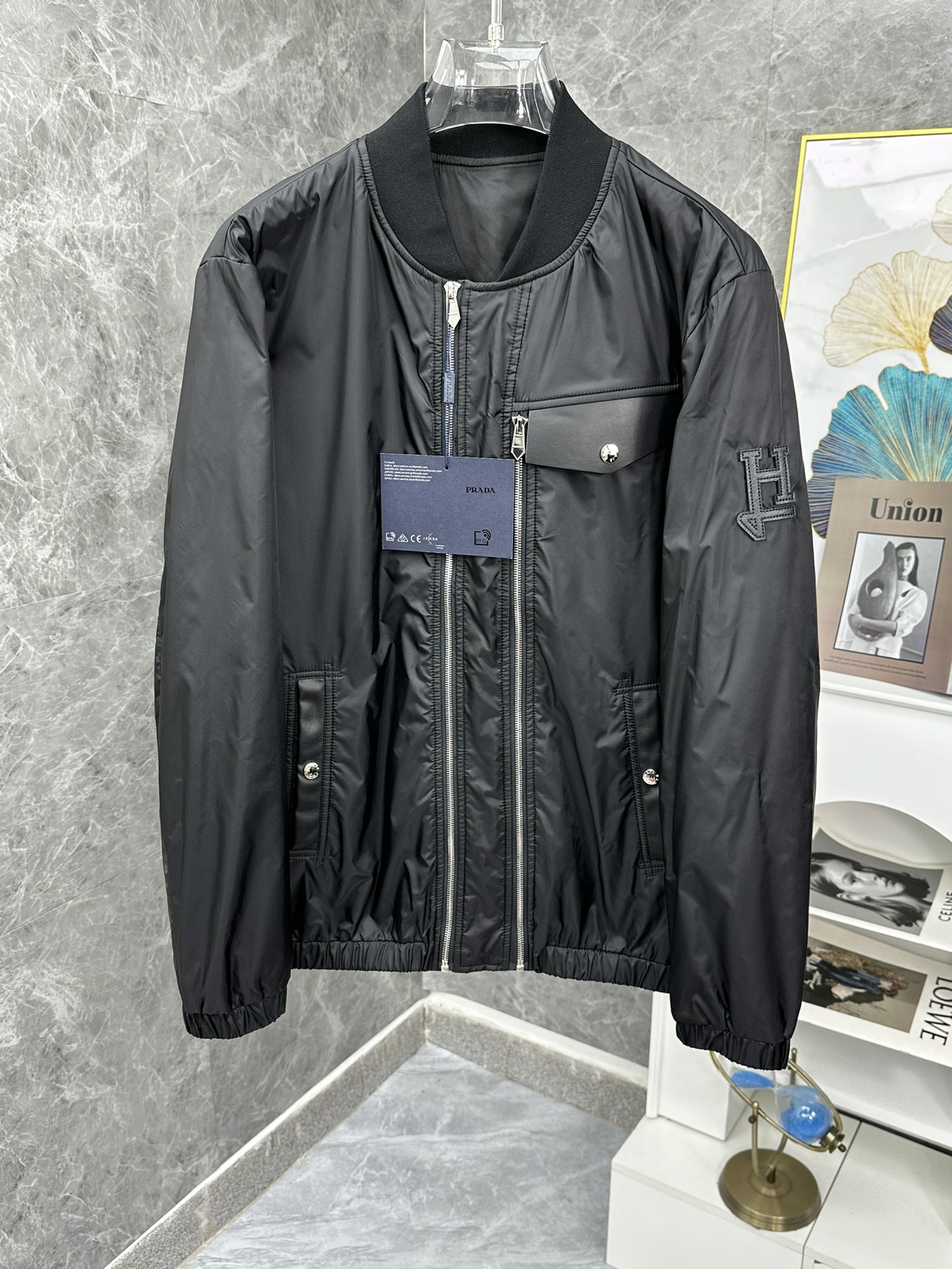 Prada Clothing Coats & Jackets Windbreaker Spring Collection Fashion