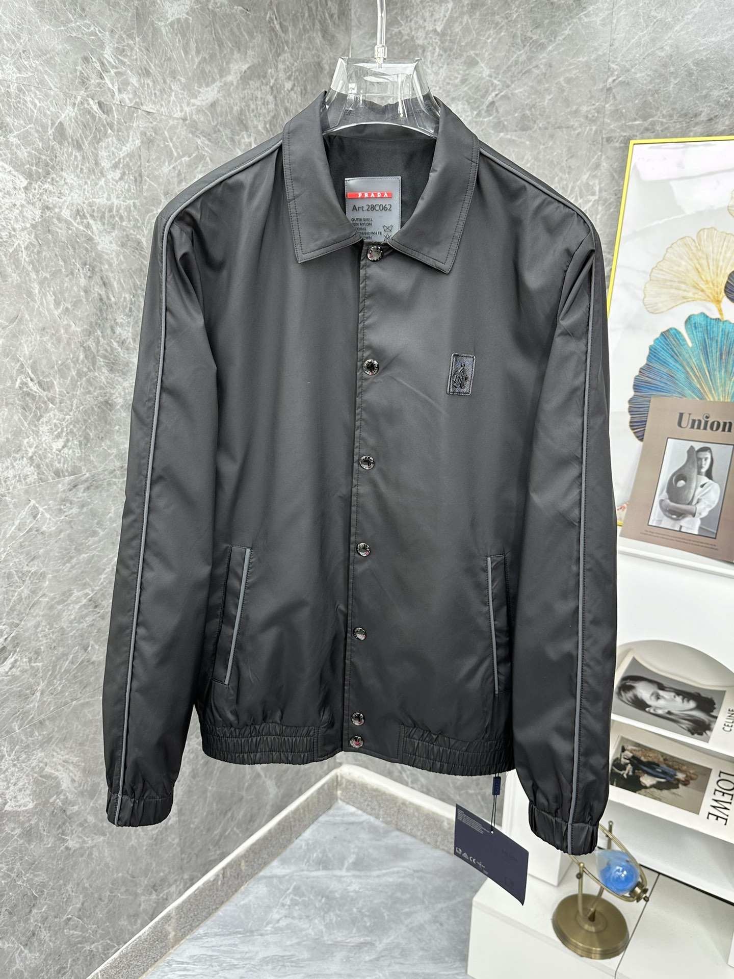 Prada Clothing Coats & Jackets Windbreaker Spring Collection Fashion