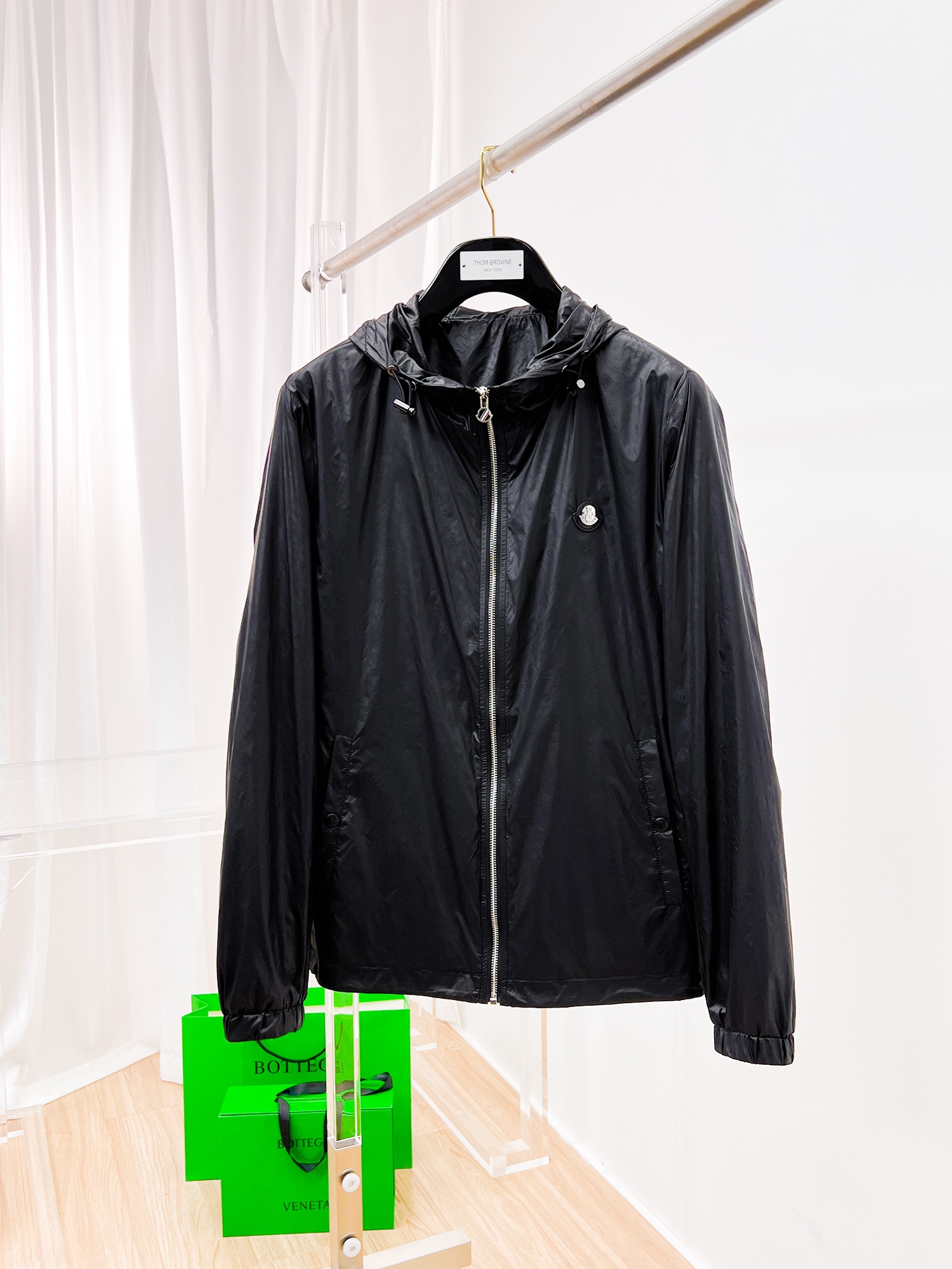 Moncler 2025 Lightweight Hooded Jacket - Italian Fabric, Designer Logo