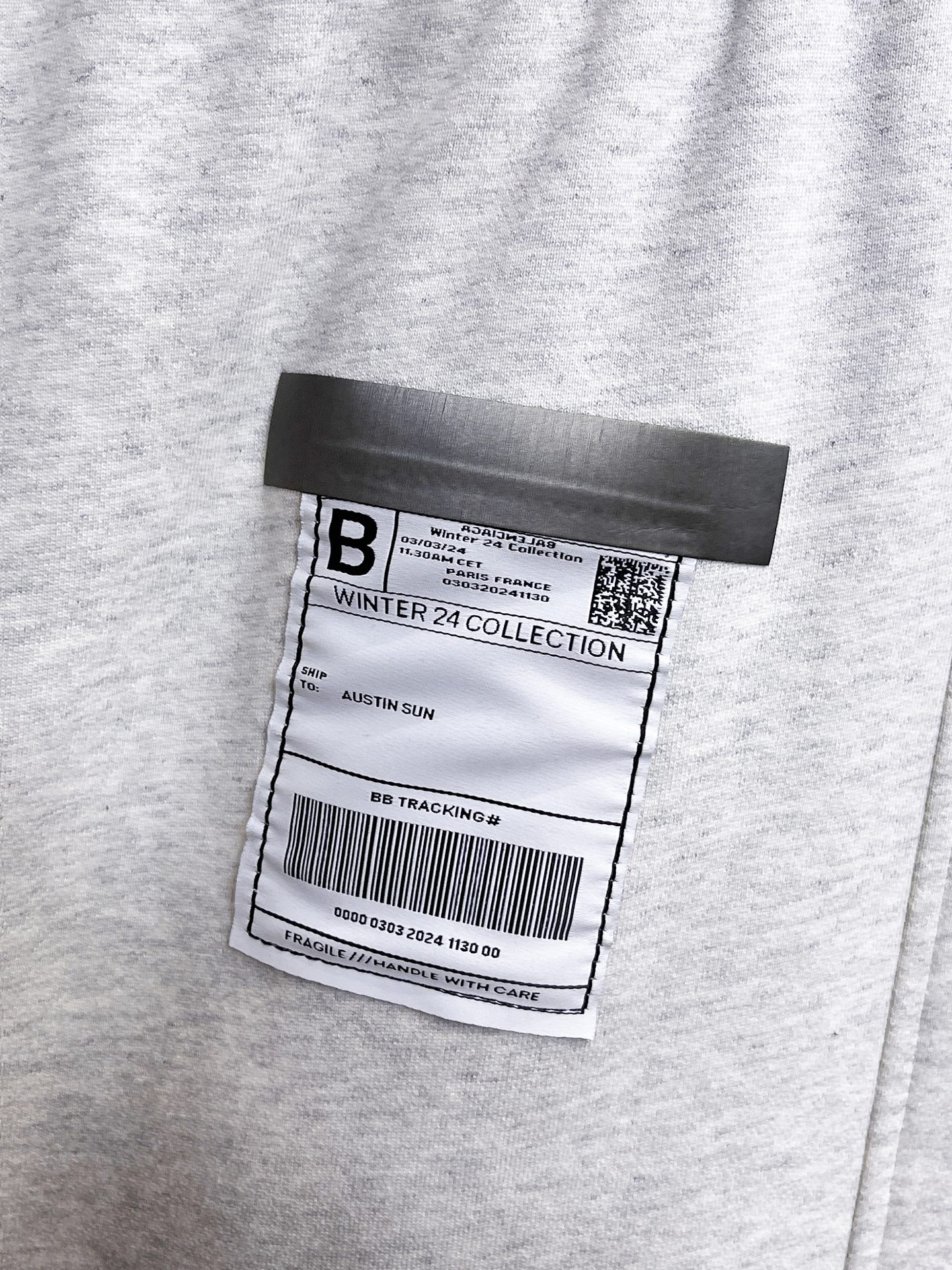 巴黎世家 顶级货品🐮 🆕2026春夏新款休闲裤！官网同步发售。品牌经典LOGO休闲裤 ，定制面料，舒适度