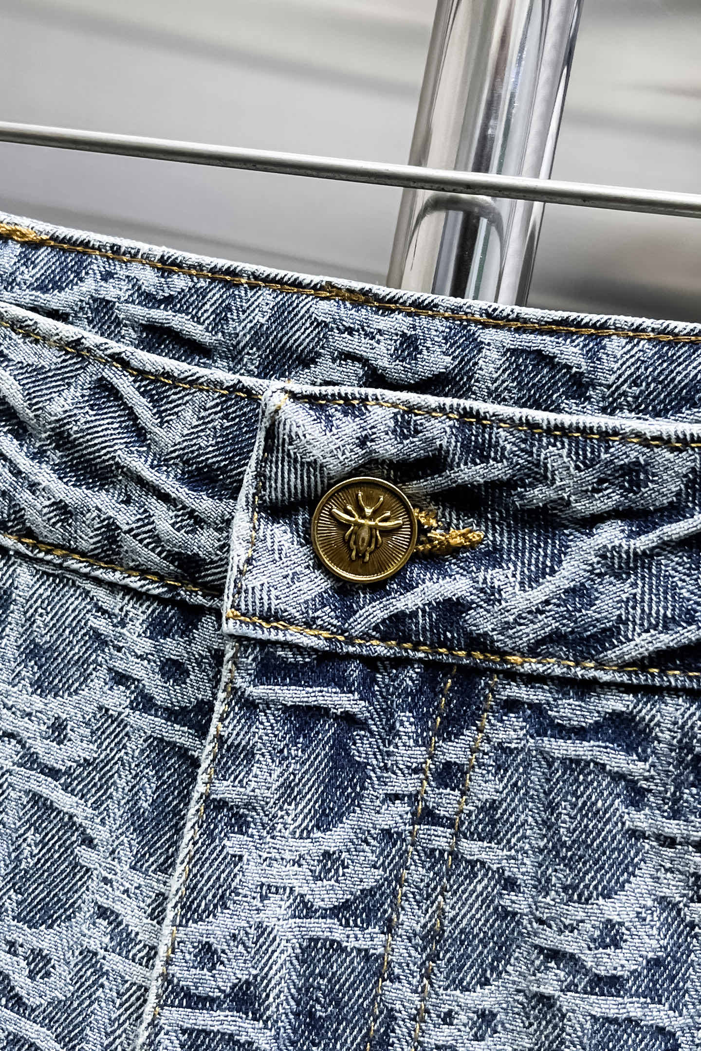 2025 New Original Jeans with Classic Logo Design and Customizable Cowboys. - 图片 6