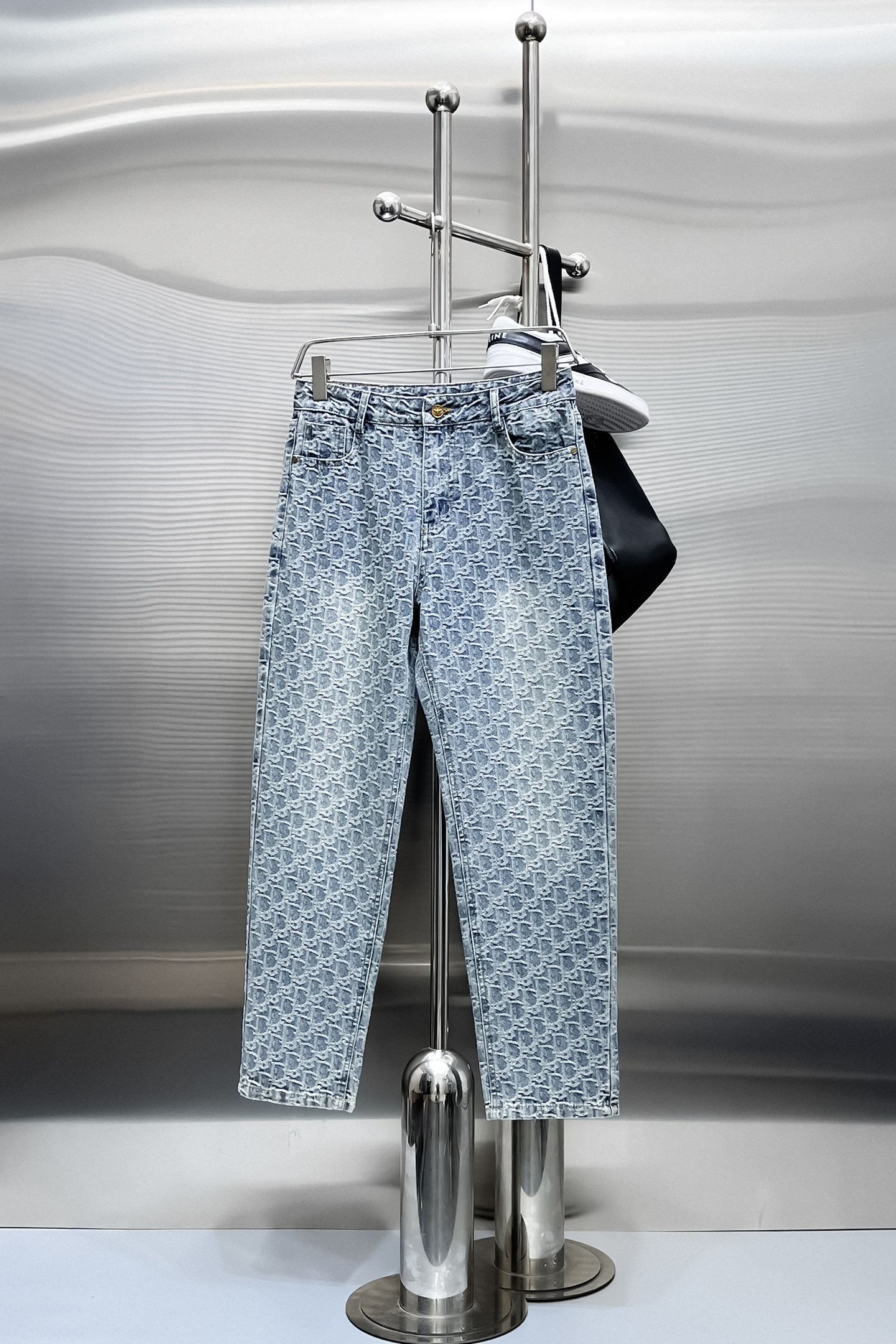 2025 New Original Jeans with Classic Logo Design and Customizable Cowboys. - 图片 1