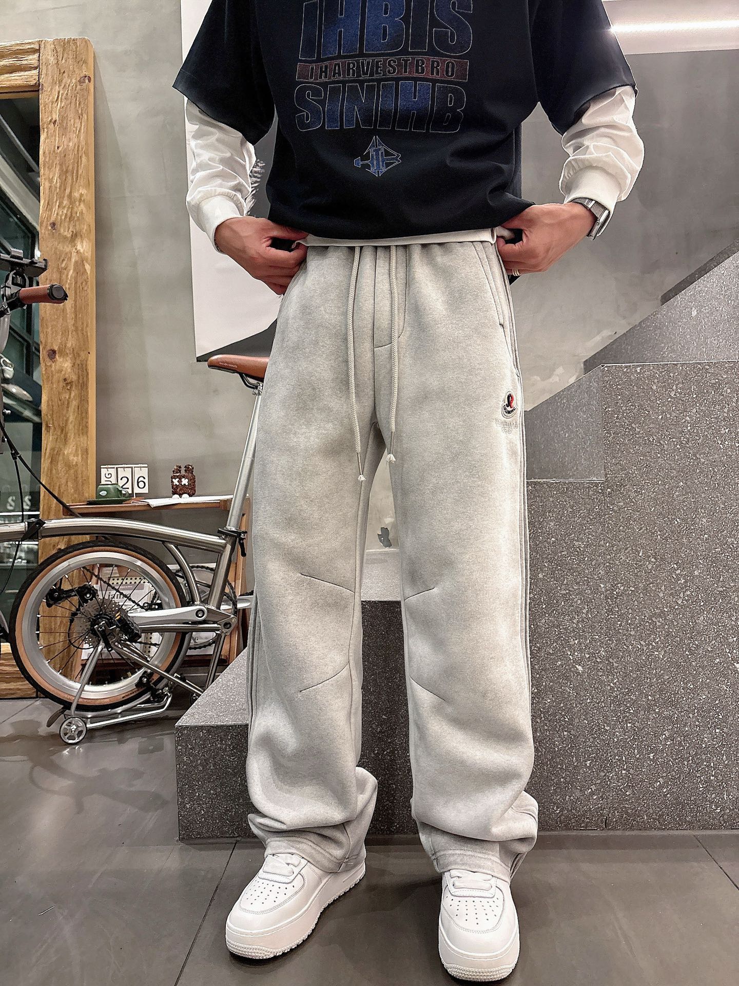 Classic Logo Casual Pants - Comfortable Custom Fabric, Perfect for Autumn/Winter 11 i1756798785265 3280 0 8