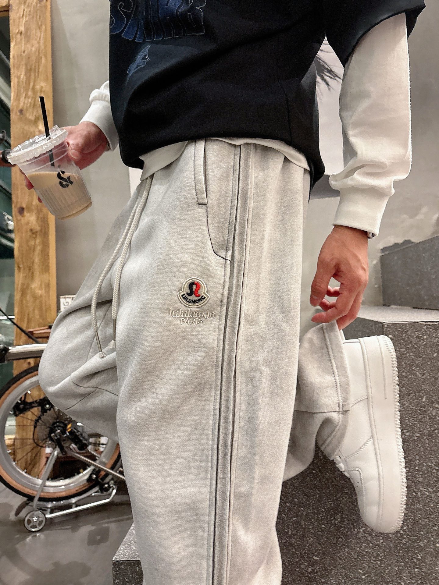 Classic Logo Casual Pants - Comfortable Custom Fabric, Perfect for Autumn/Winter 8 i1756798797164 9241 0 13