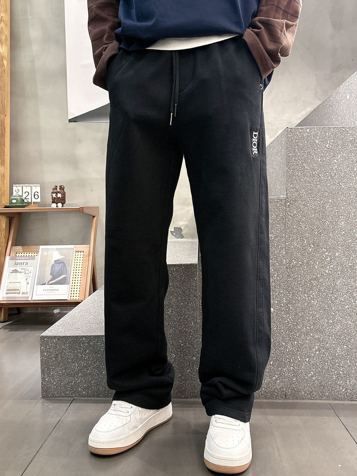 Dior Classic Logo Lounge Pants - Ultimate Comfort & Style 6 i1756800313787 1929 0 8