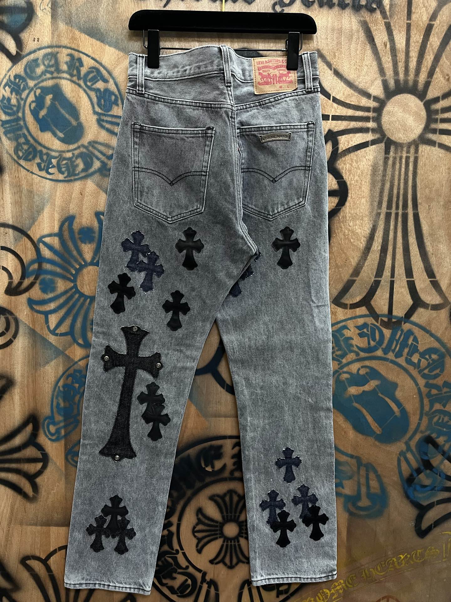 Chrome Hearts Limited Edition City Denim Jeans Vintage Levis Remake Pants 8 i1746700269544 7960 0 6