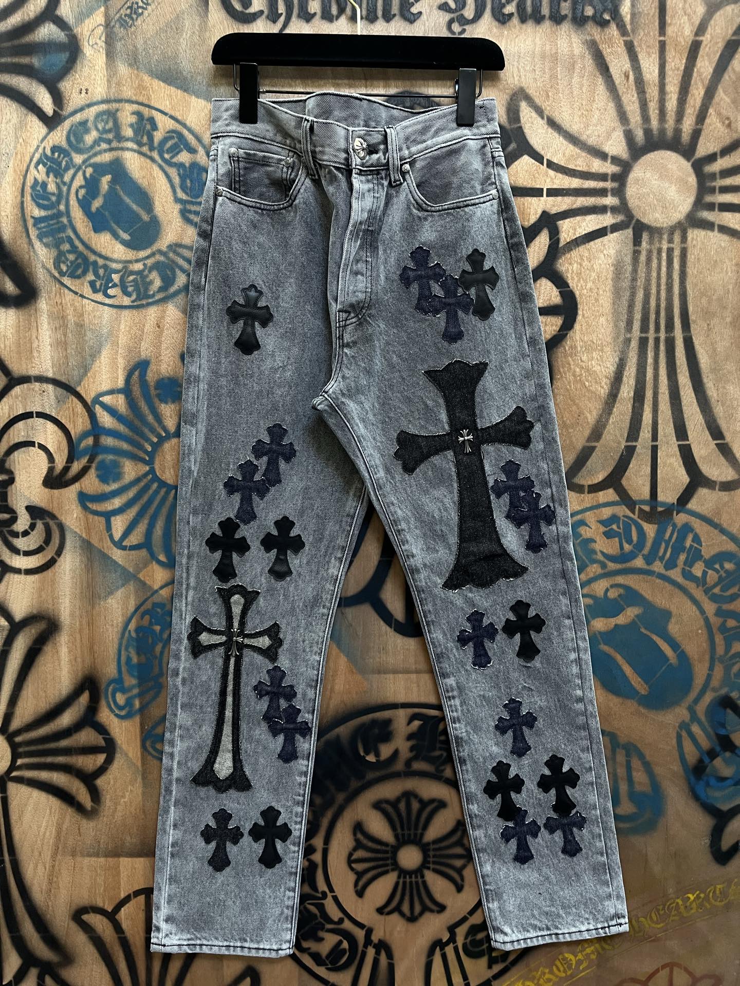 Chrome Hearts Limited Edition City Denim Jeans Vintage Levis Remake Pants