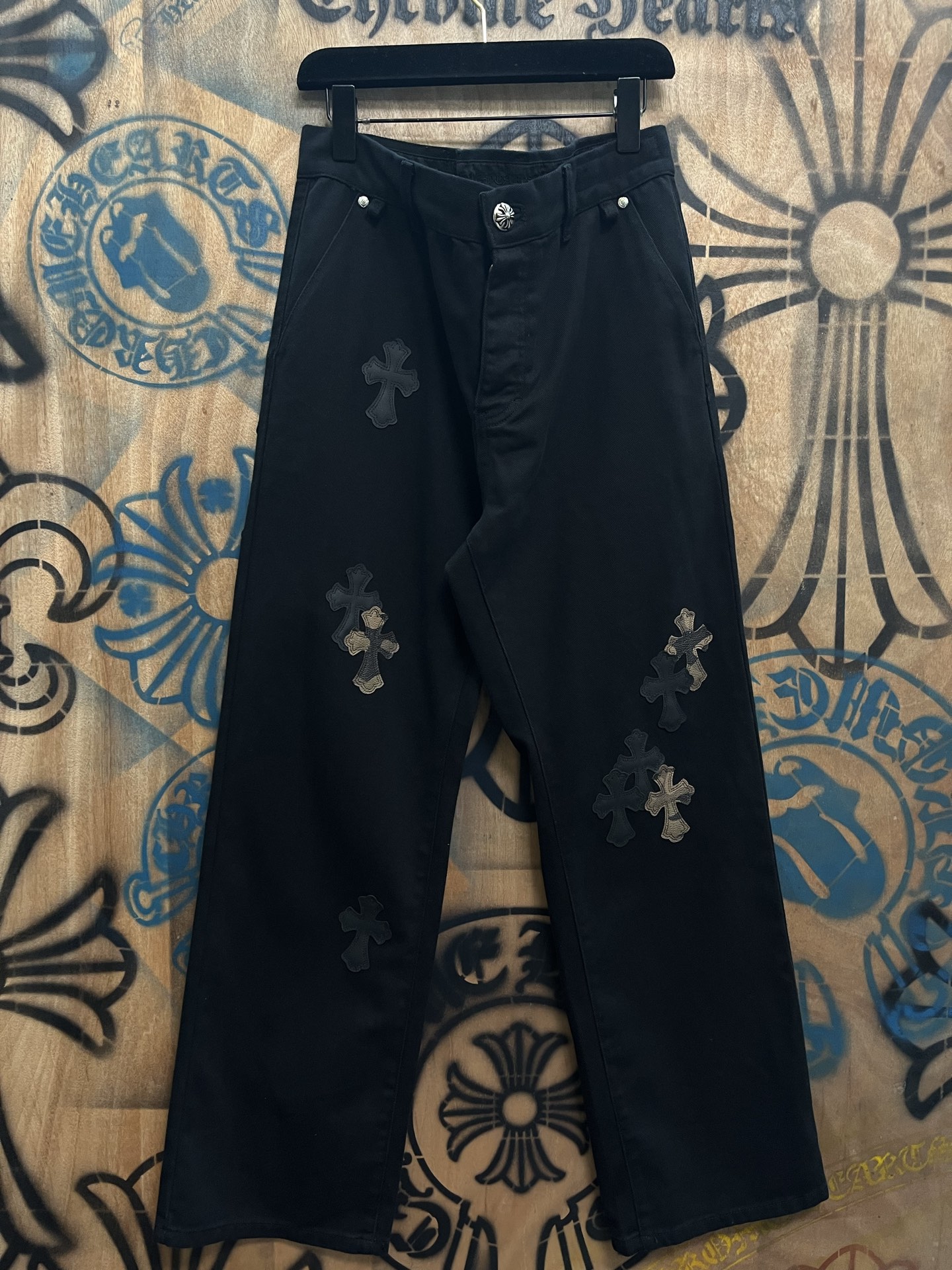 Chrome Hearts chrome hearts限定系列 新款城市限定牛仔裤