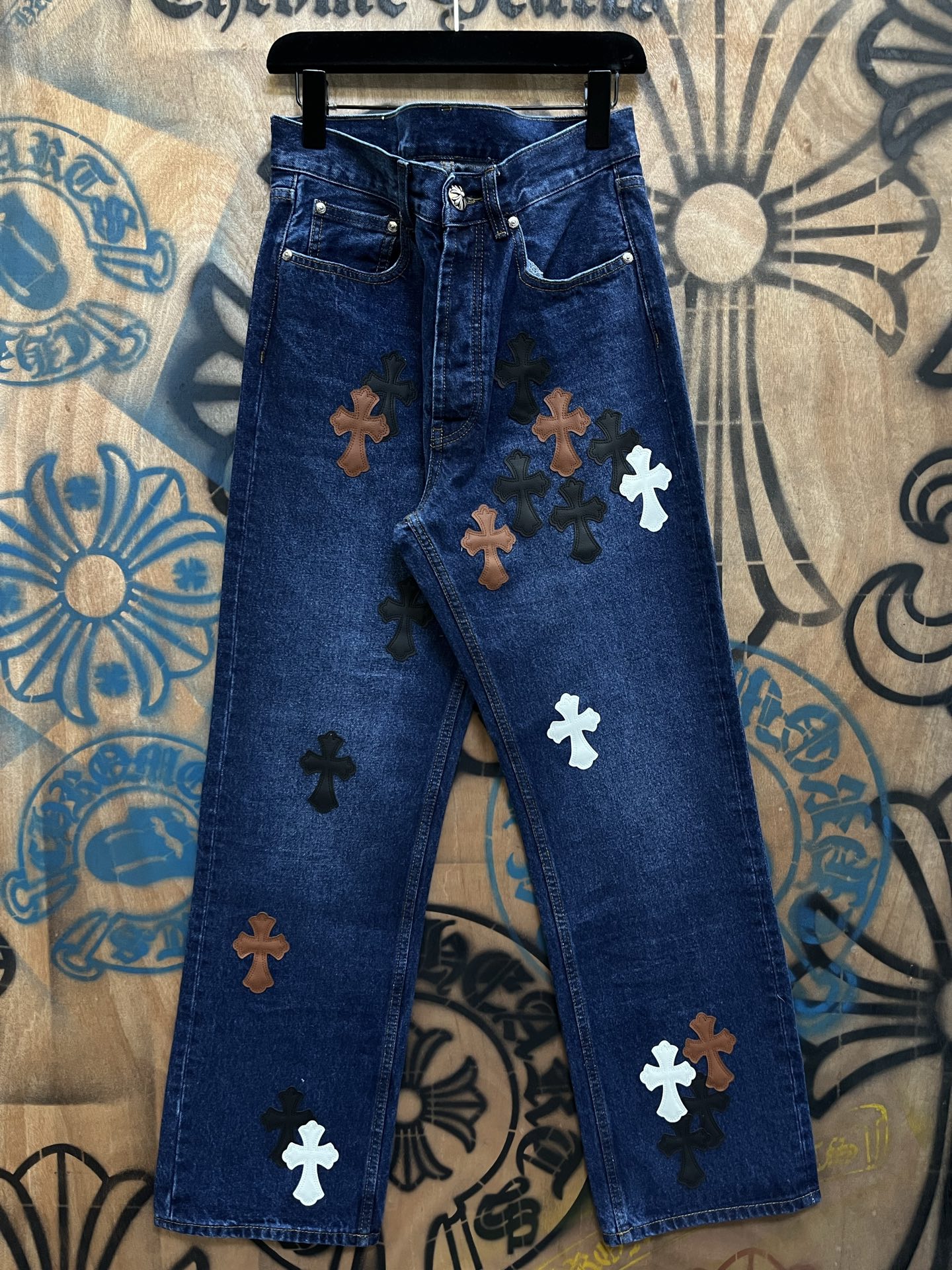 Chrome Hearts Limited Edition City Denim Jeans Vintage Remake, Unisex