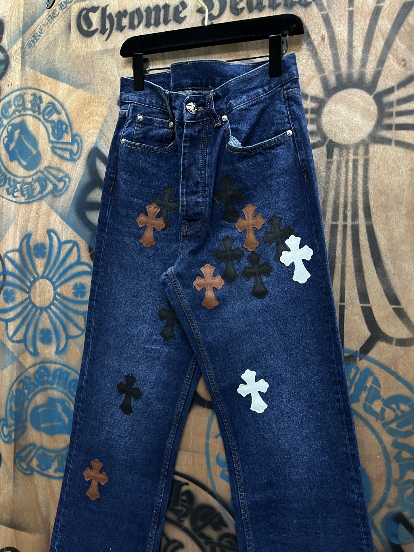 Chrome Hearts Limited Edition City Denim Jeans Vintage Remake, Unisex 4 i1746812866612 9734 0 2