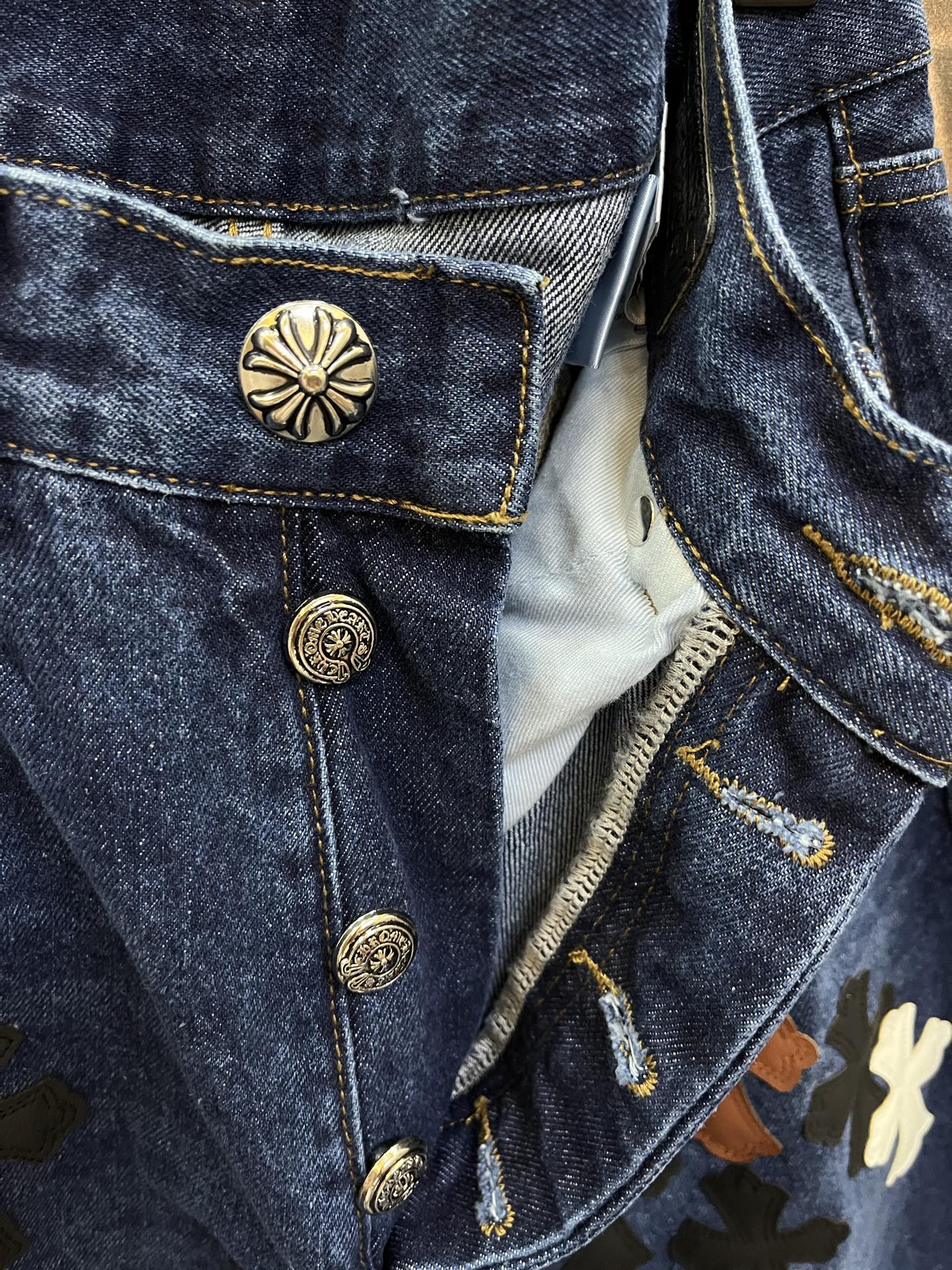 Chrome Hearts Limited Edition City Denim Jeans Vintage Remake, Unisex 6 i1746812870555 2130 0 4