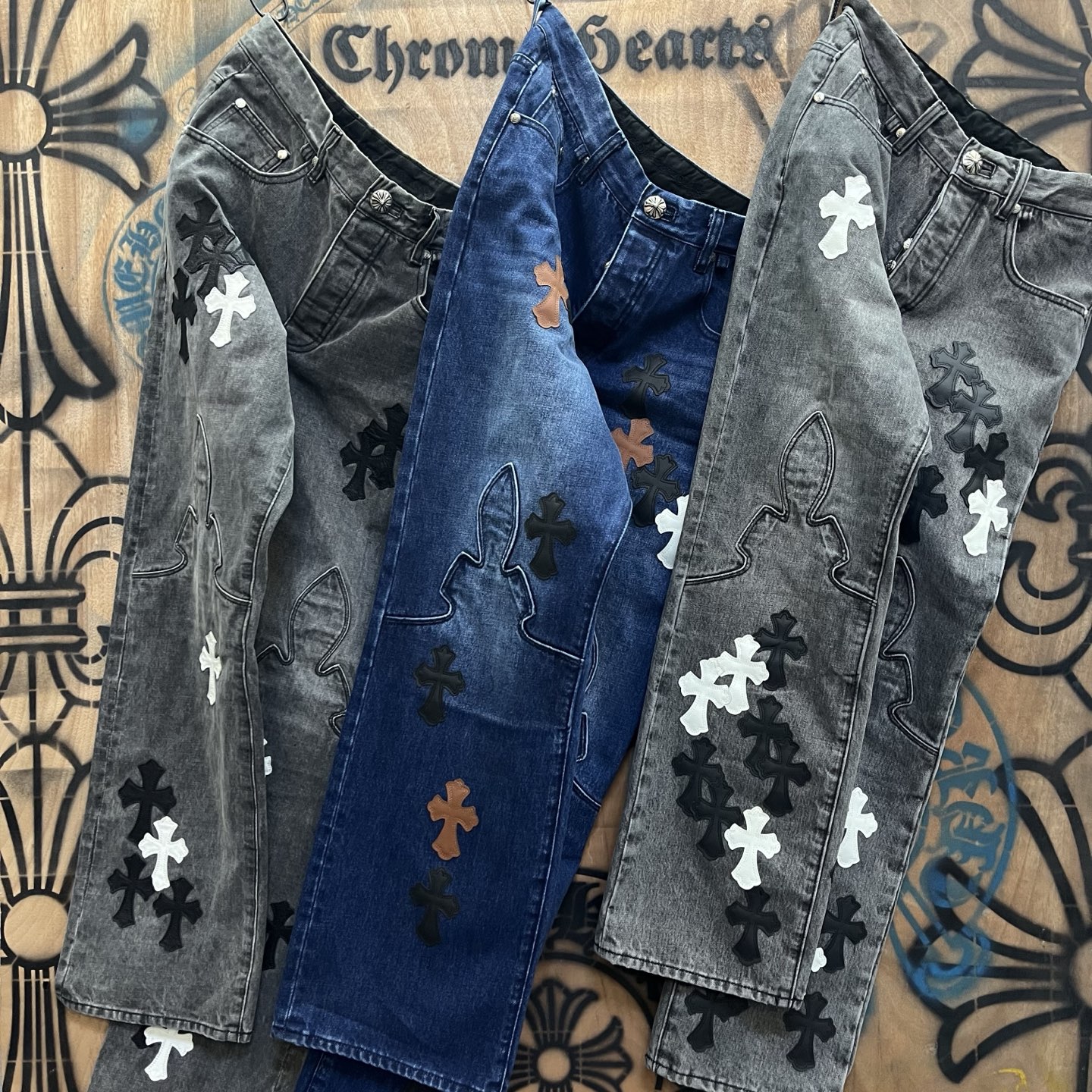 Chrome Hearts Limited Edition City Denim Jeans Vintage Levi's Remake