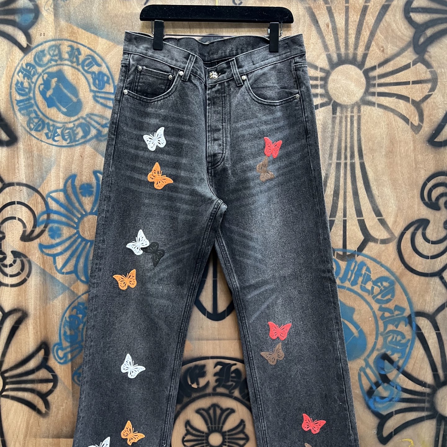 Chrome Hearts Limited Edition Butterfly Denim Jeans 3 i1751636585394 845 0 1