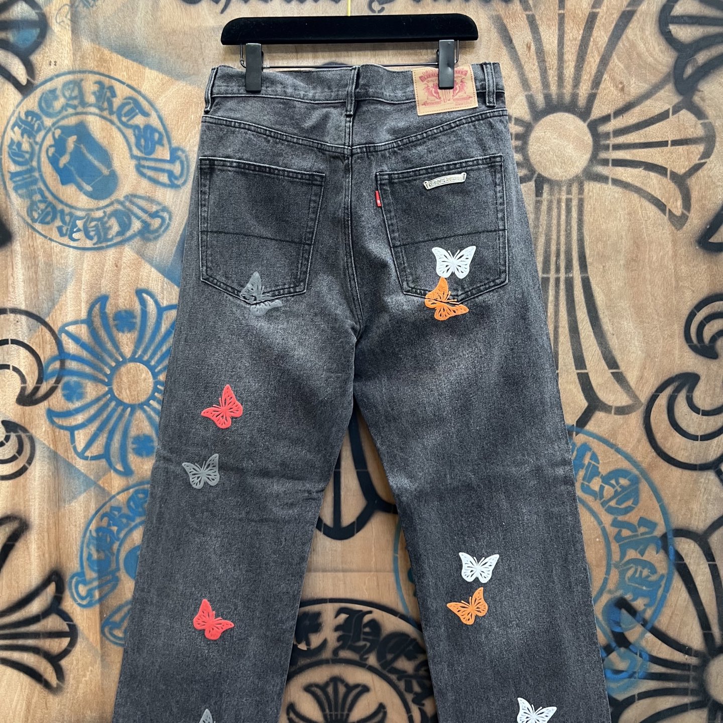 Chrome Hearts Limited Edition Butterfly Denim Jeans 7 i1751636586931 6300 0 5