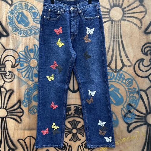 Chrome Hearts Limited Edition Butterfly Denim Pants Vintage Levis Remake 1 Chrome Hearts Limited Edition Butterfly Denim Pants Vintage Levis Remake