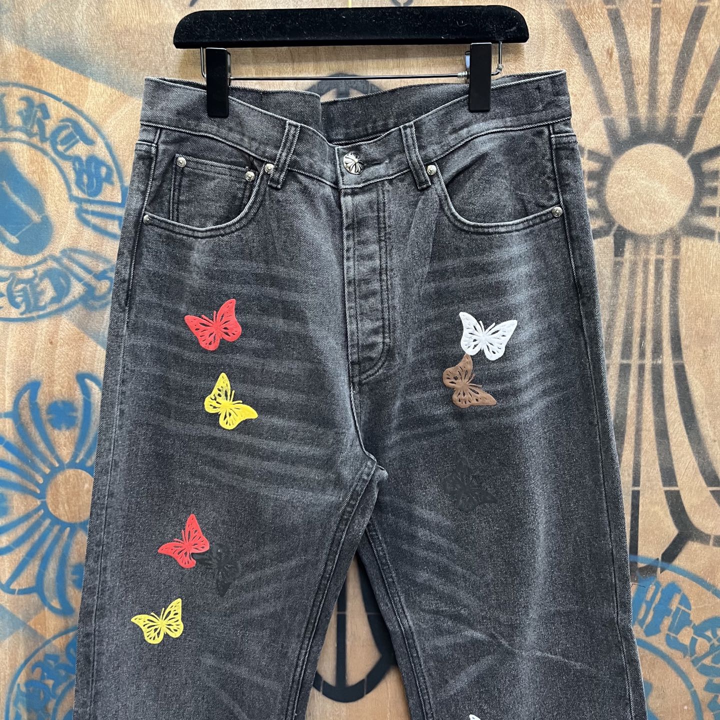 Chrome Hearts Limited Edition Butterfly Denim Jeans Vintage Remake 6 i1751636696249 4894 0 4