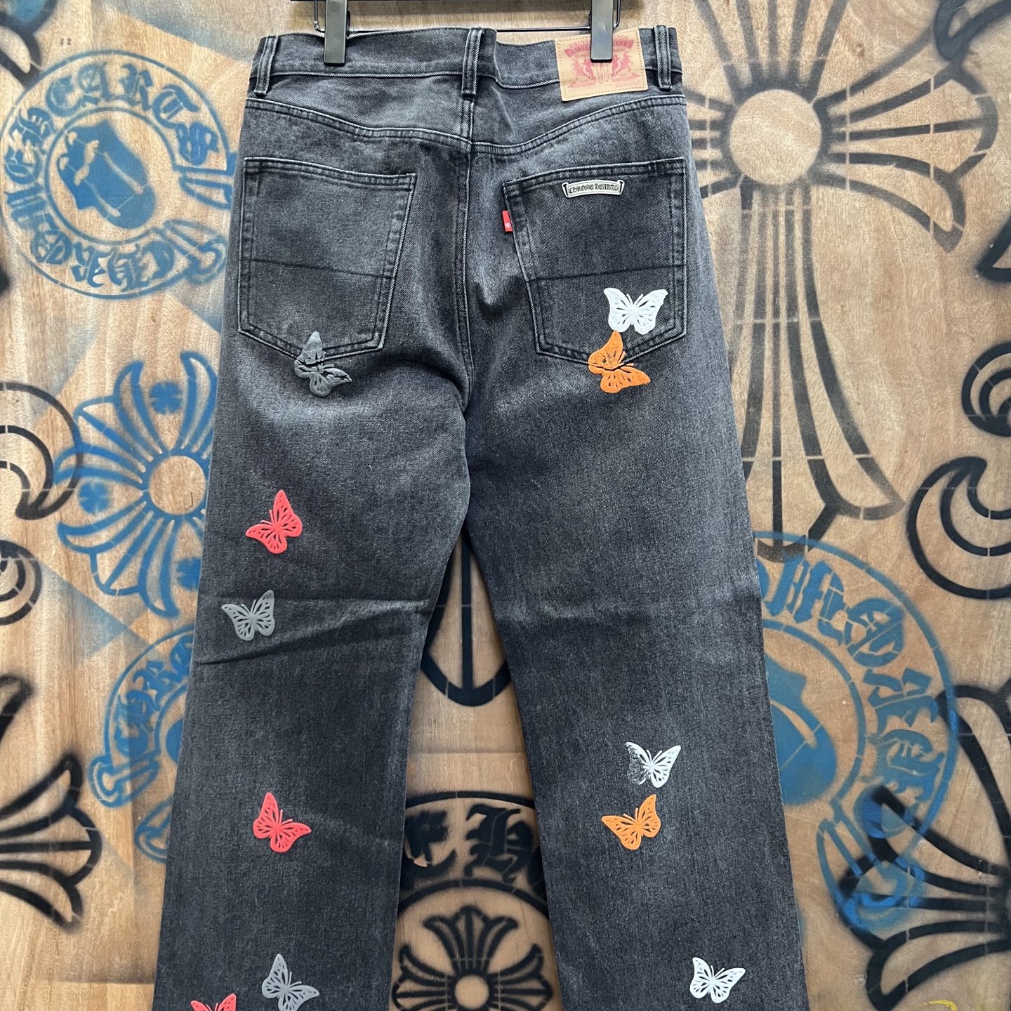 Chrome Hearts Limited Edition Butterfly Denim Jeans Vintage Remake 8 i1751636696419 7926 0 6