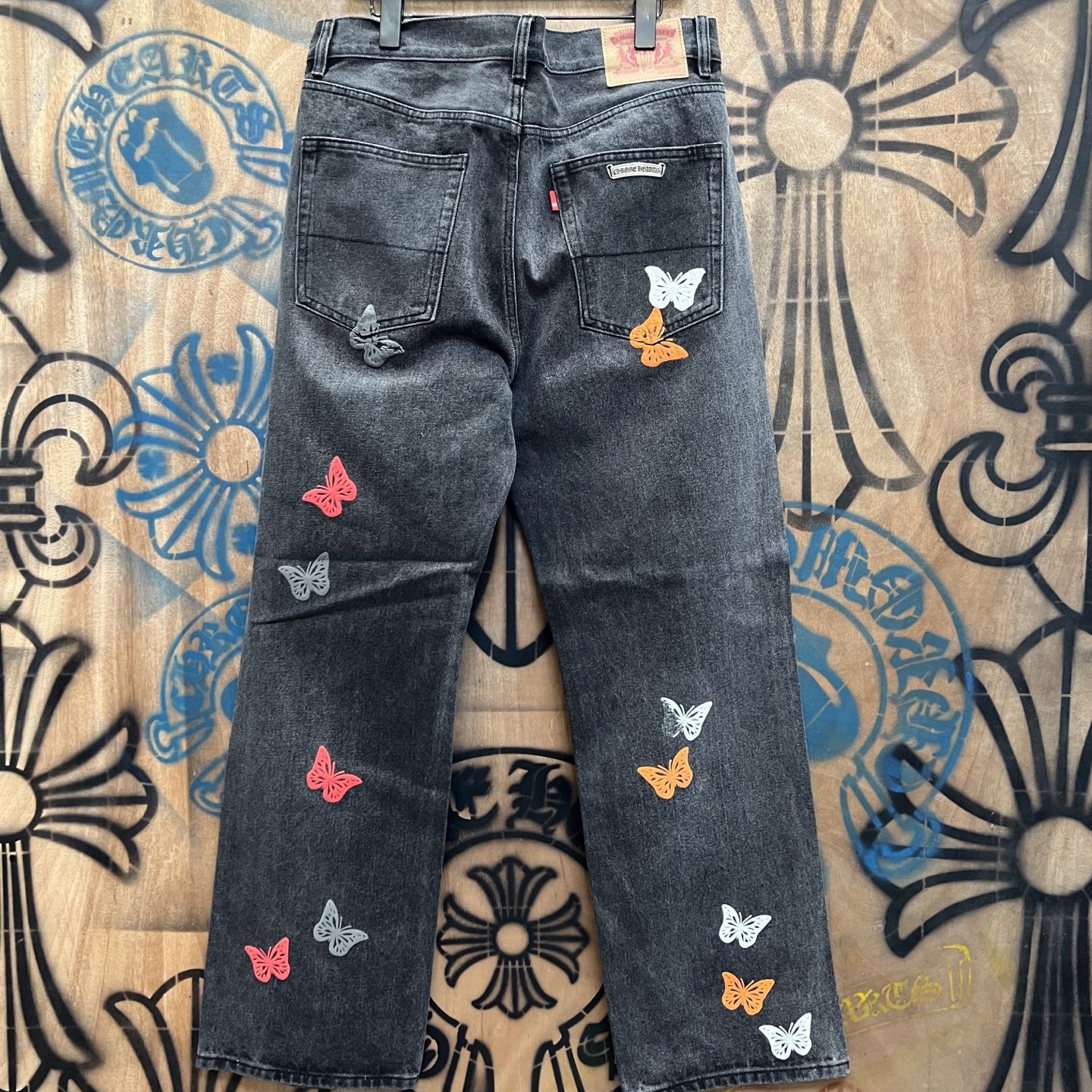 Chrome Hearts Limited Edition Butterfly Denim Jeans Vintage Remake 7 i1751636696550 466 0 5