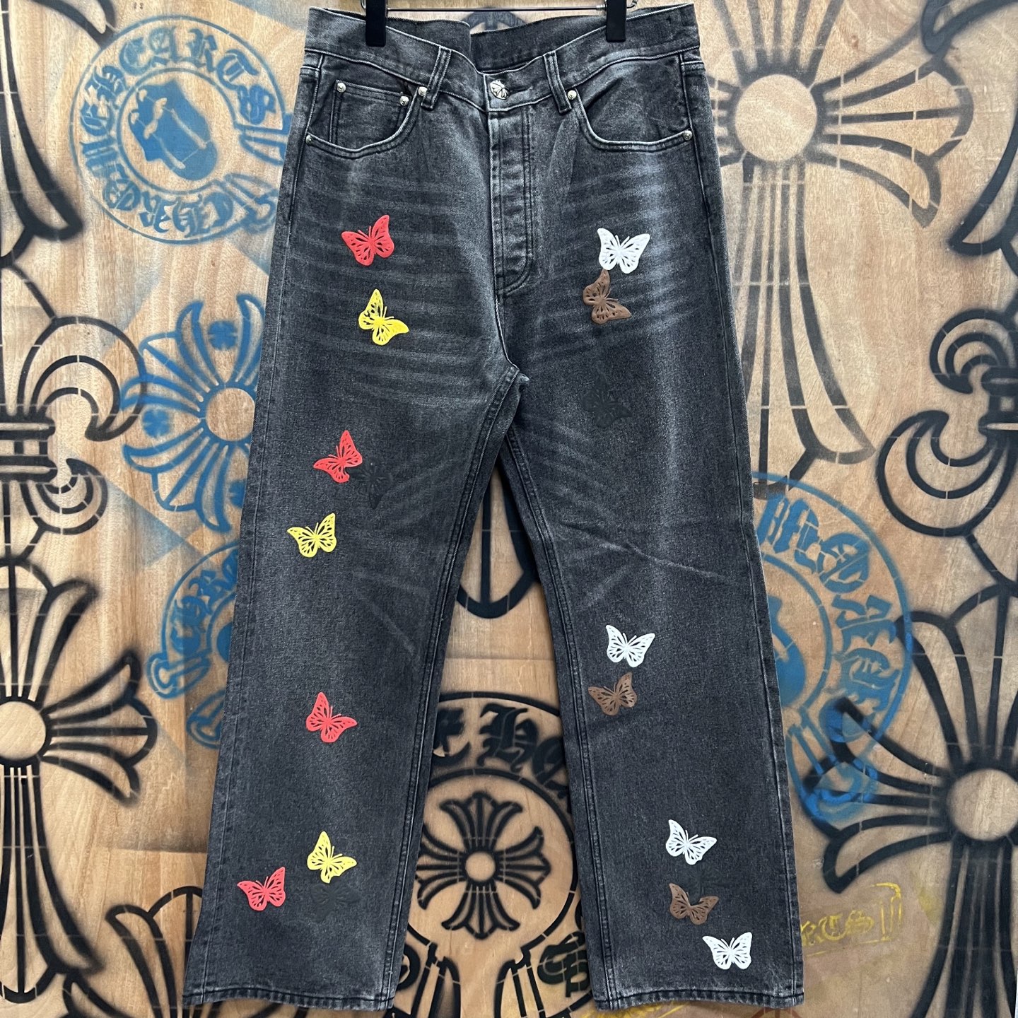 Chrome Hearts Limited Edition Butterfly Denim Jeans Vintage Remake 2 i1751636696568 7690 0 0
