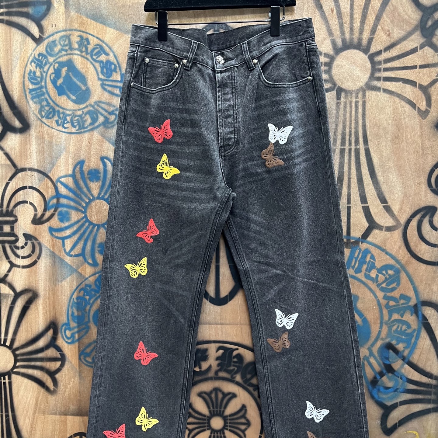 Chrome Hearts Limited Edition Butterfly Denim Jeans Vintage Remake 3 i1751636697822 4195 0 1