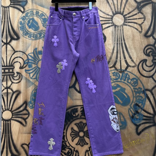 Chrome Hearts Limited Edition City Jeans Vintage Levi's Remake Denim Pants 6 Chrome Hearts Limited Edition City Jeans Vintage Levi's Remake Denim Pants