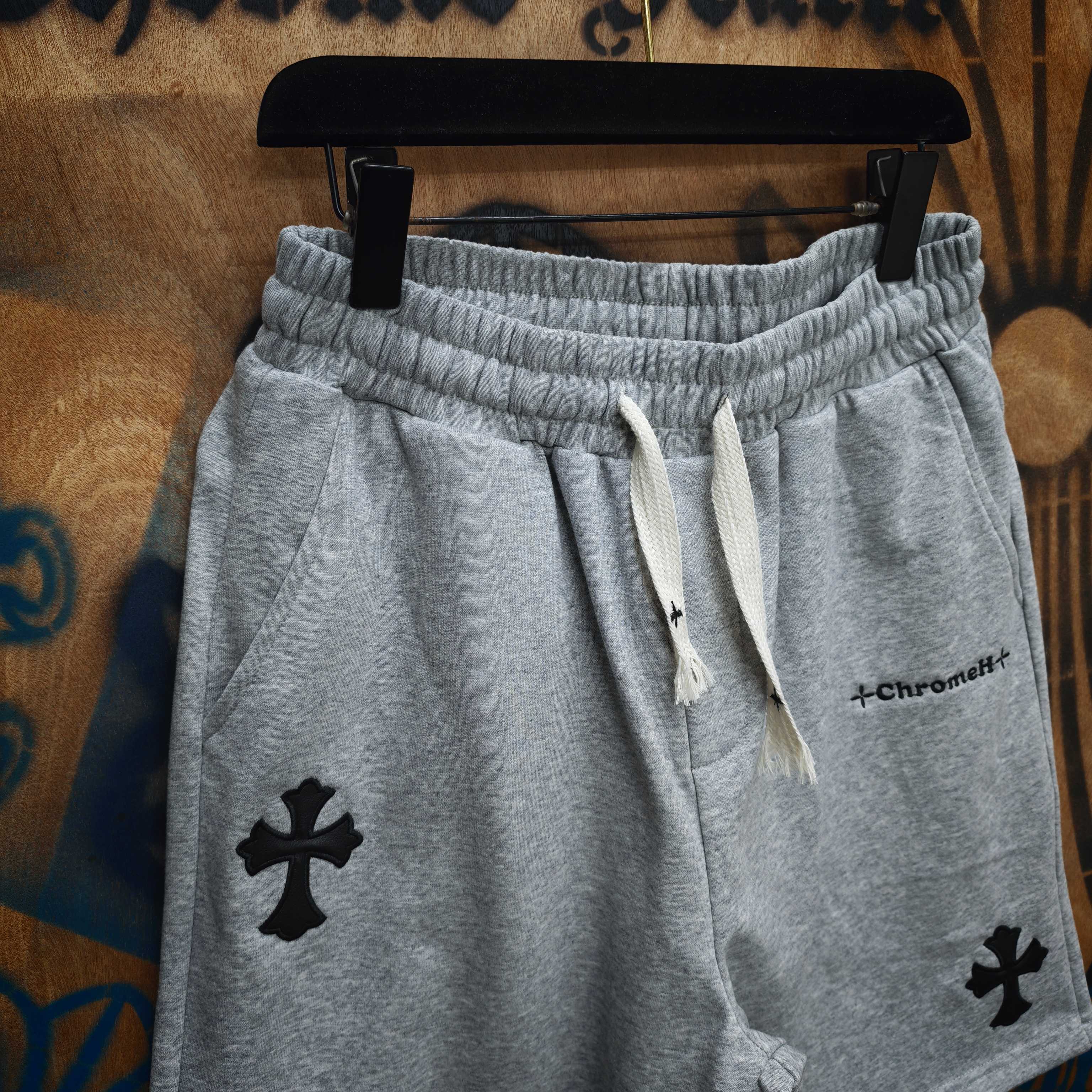 Chrome Hearts chrome hearts克罗心限定系列 新款城市限定针织卫短裤