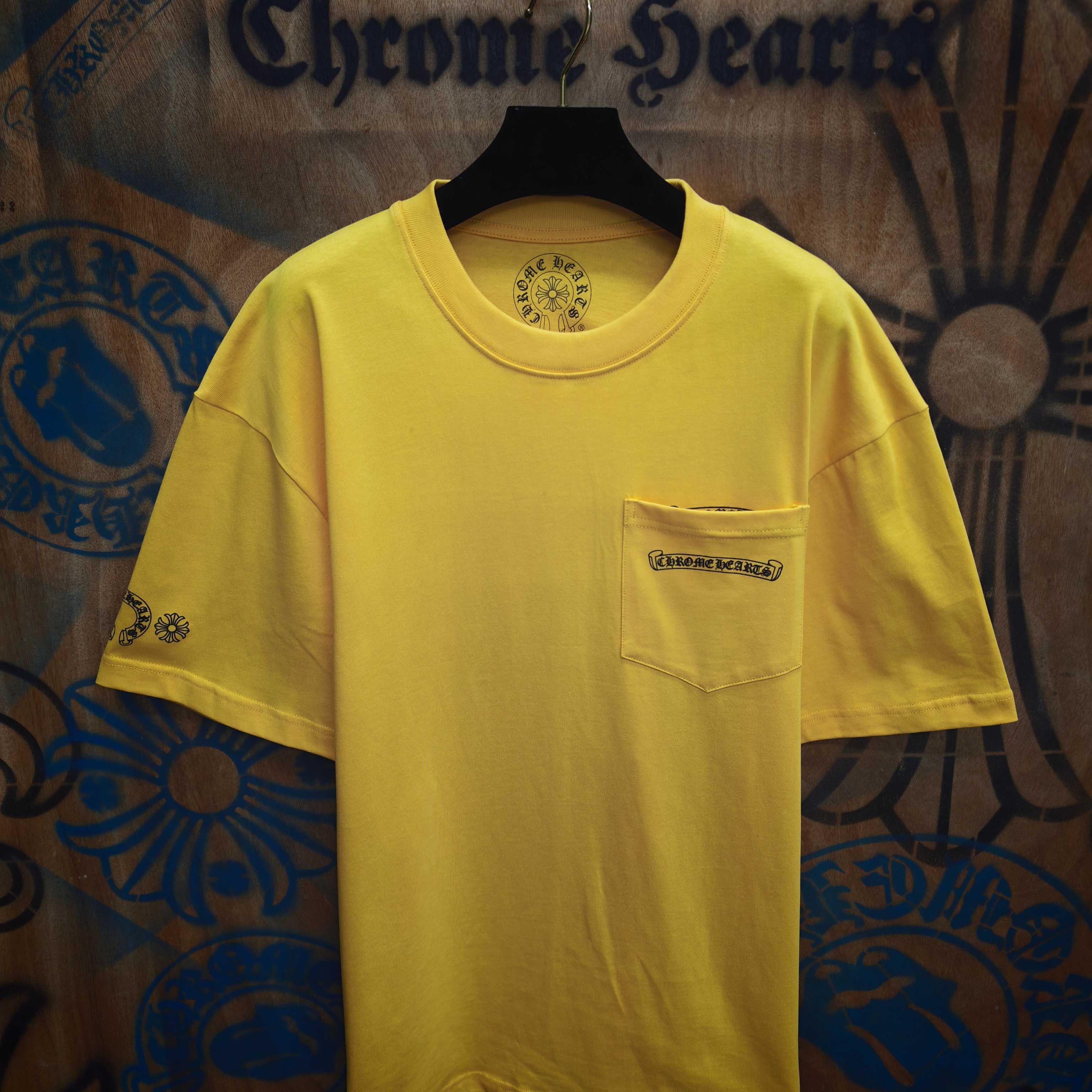 Chrome Hearts Chrome Hearts CH 克罗心重工白色镀银立体印花黑色立体绣花长袖 重工洗水
