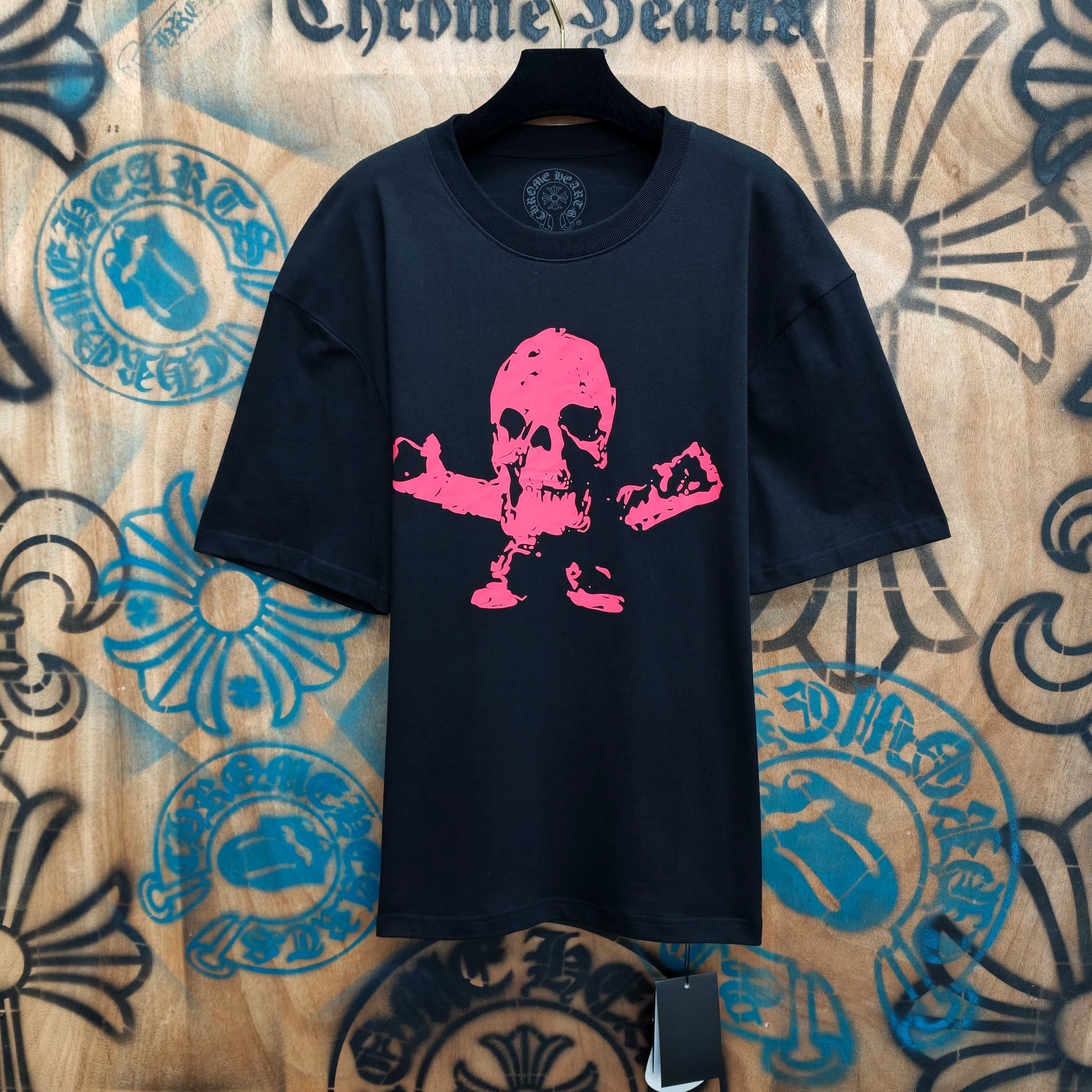 Chrome Hearts Chrome Hearts CH 克罗心重工白色镀银立体绣花白色立体 重工洗水