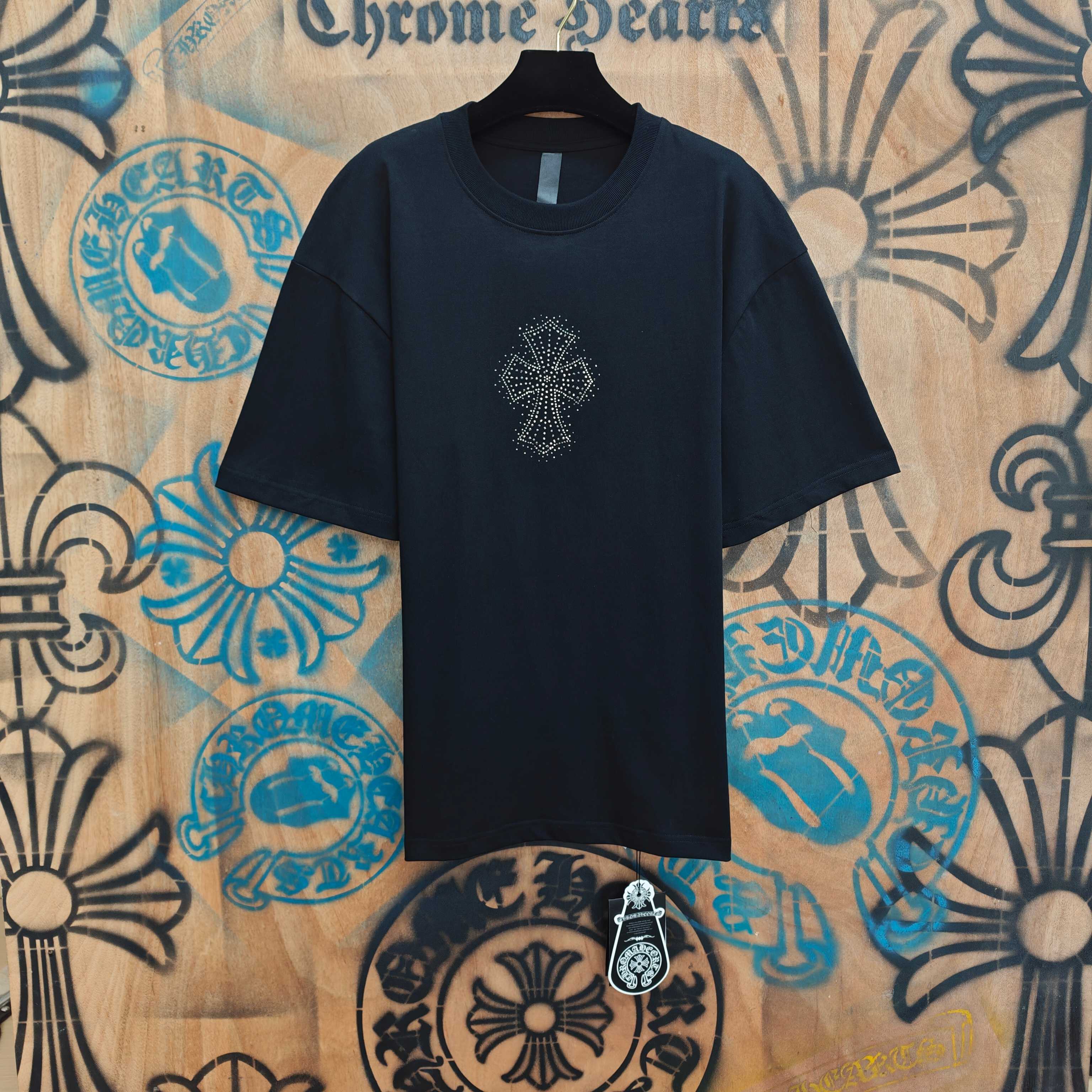 Chrome Hearts Chrome Hearts CH 克罗心重工白色镀银立体绣花白色立体 重工洗水