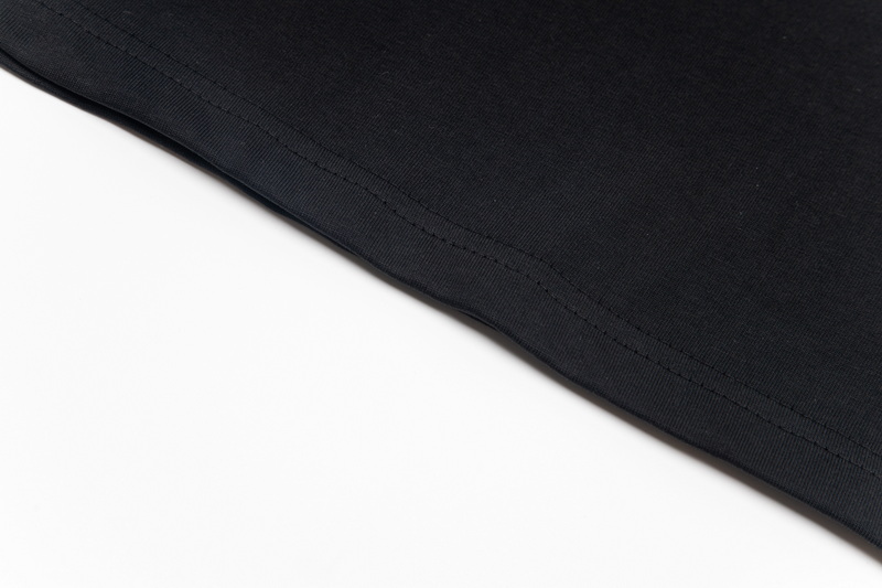 “ADRV Korean Tide Card 25ss New Crayons Short Sleeves – Black, Loose Fit” - 图片 6
