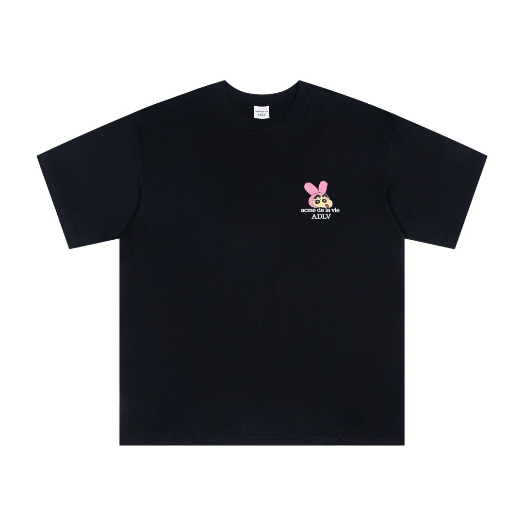 “ADRV Korean Tide Card 25ss New Crayons Short Sleeves 280g Tampons”