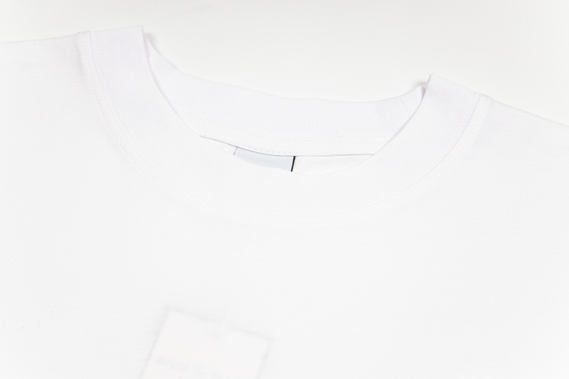 “ADRV Korean Tide Graffiti Script T-shirt 280g, Black/White, Unisex, Code 128” - 图片 3