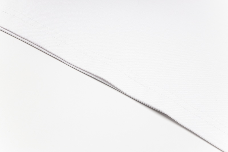 “Korean Tide Graffiti Script T-shirt, Unisex Loose Fit, Black/White, Code 128” - 图片 6