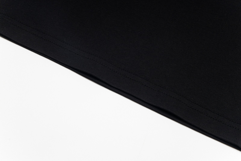 Fashionable Unisex T-Shirt: ADLV South Korean Style, Lightweight and Stylish in Black and White - 图片 8