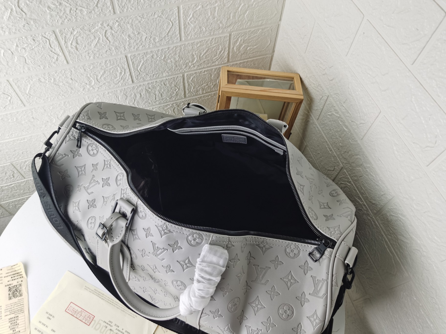 Keepall Bandoulière 50 Monogram Shadow 旅行用バッグ