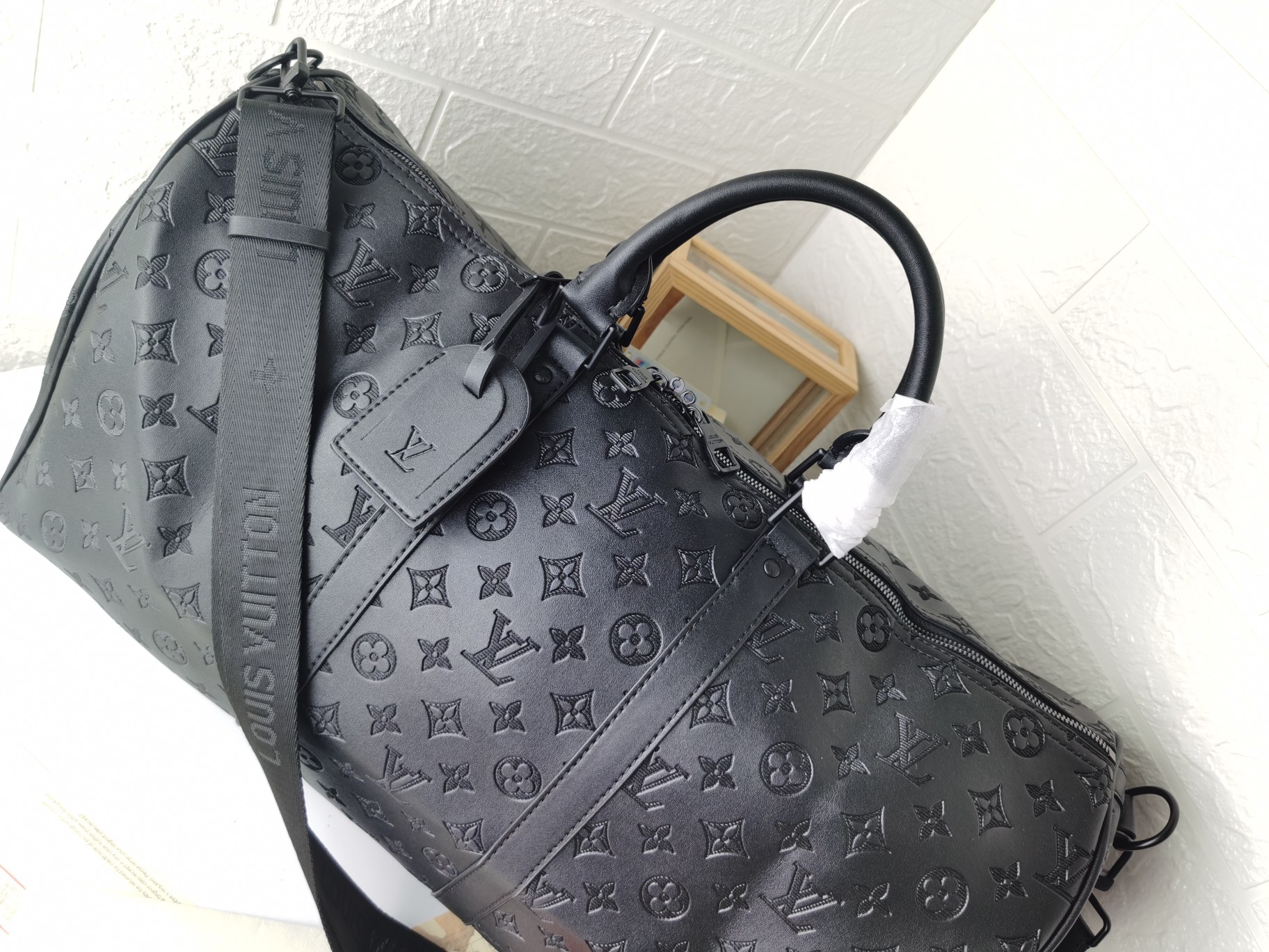 Keepall Bandoulière 50 モノグラムシャドウ トラベルバッグ