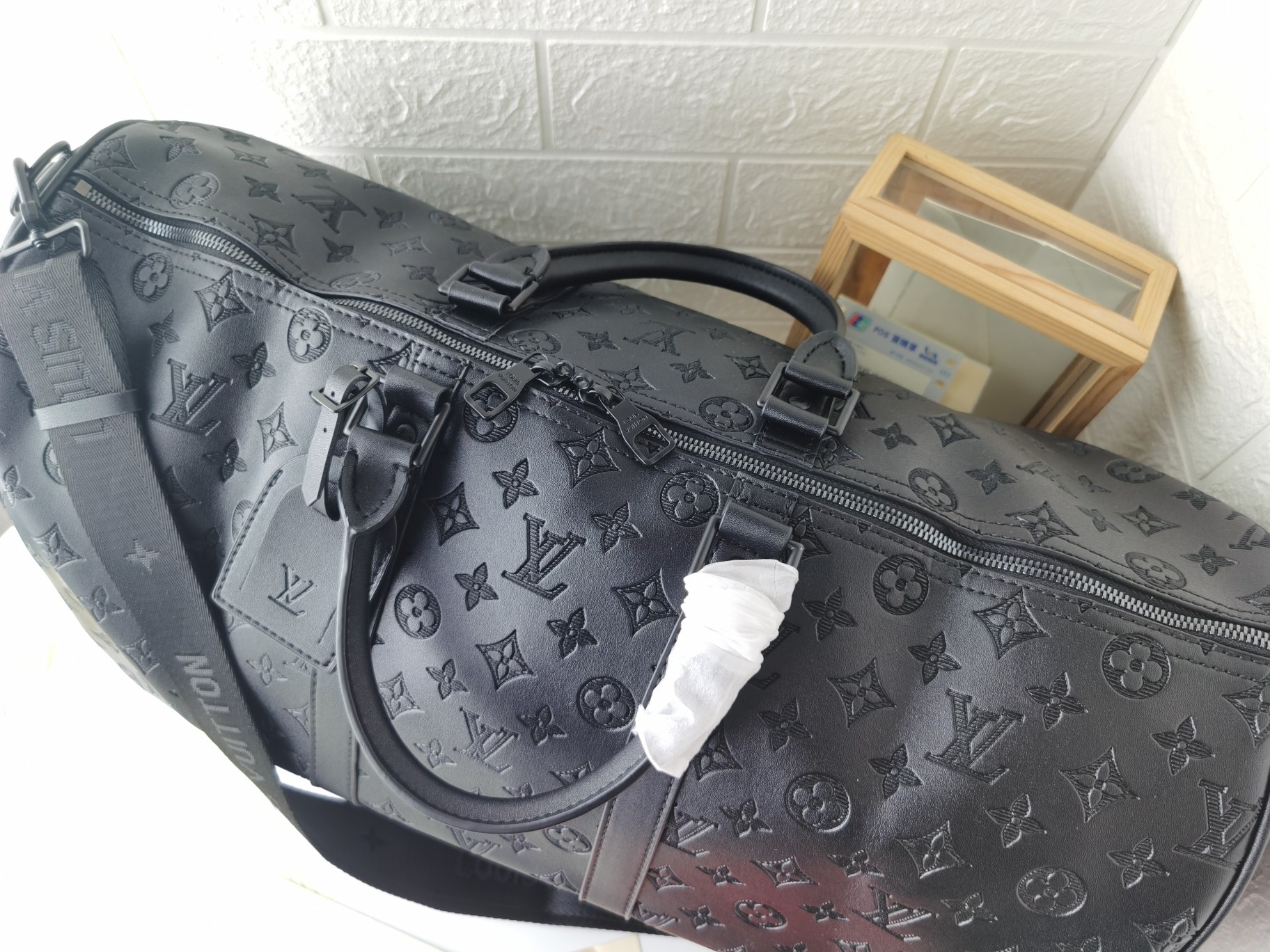 Keepall Bandoulière 50 モノグラムシャドウ トラベルバッグ