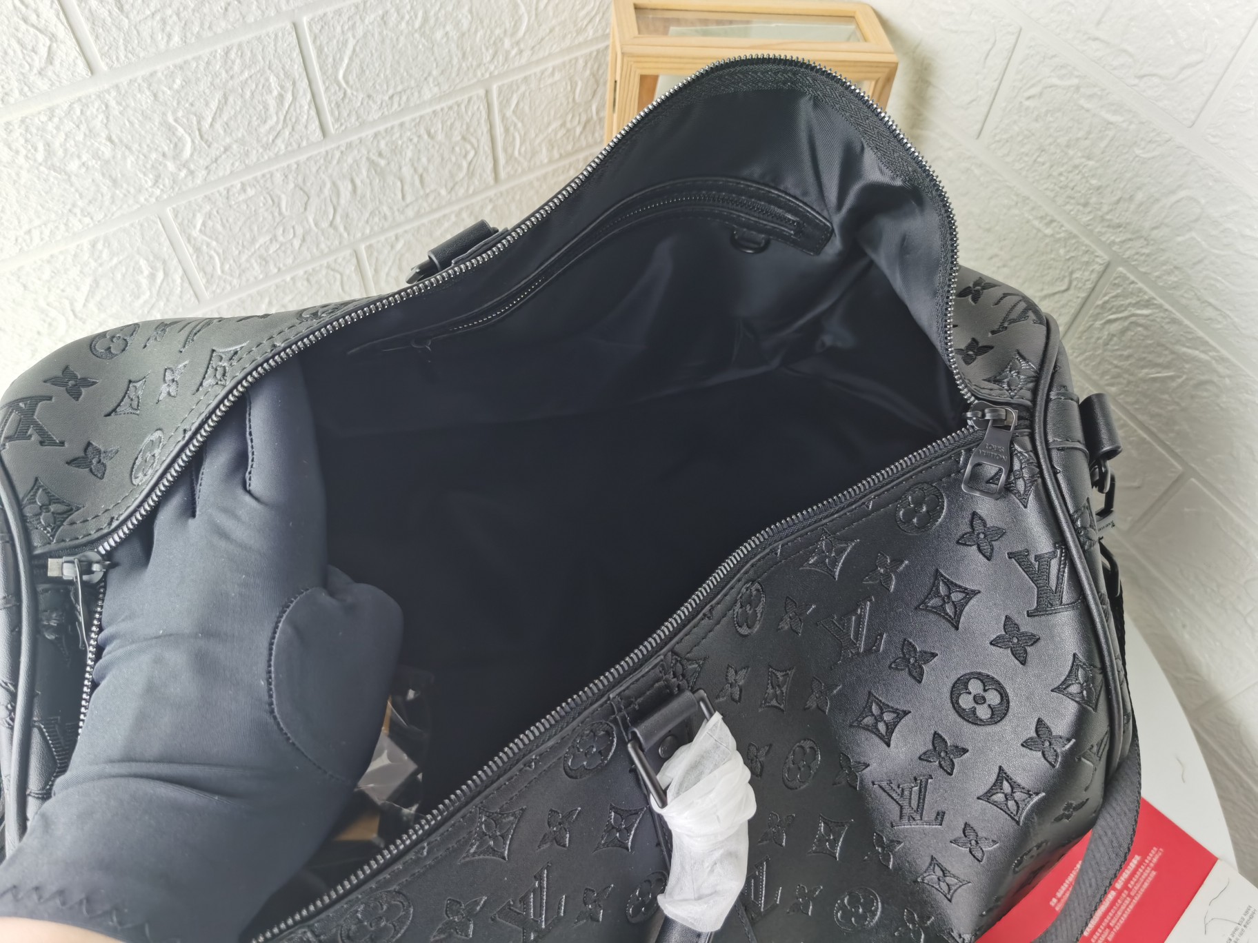 Keepall Bandoulière 50 モノグラムシャドウ トラベルバッグ