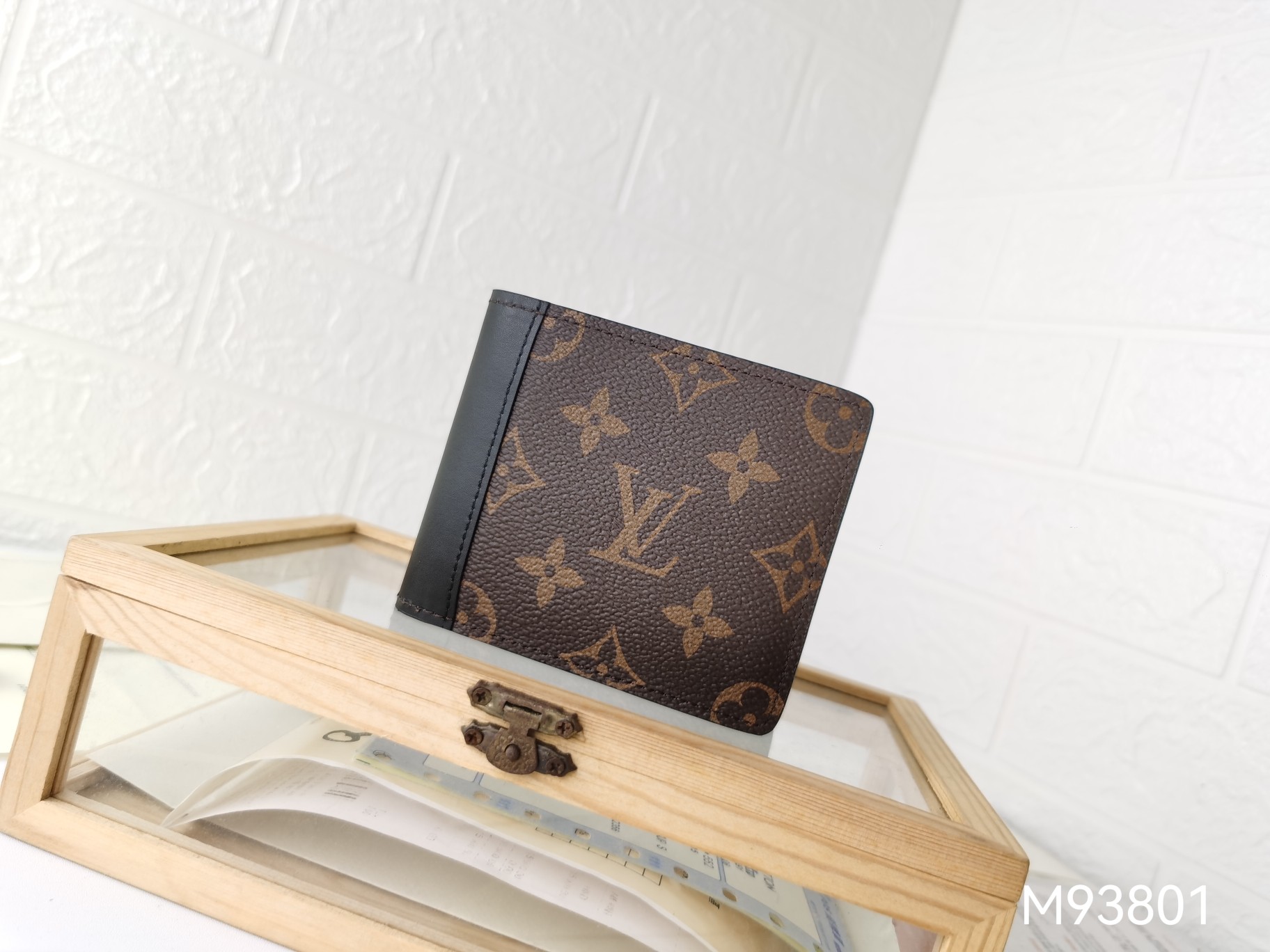 Tanon 財布 MM93801 モノグラムマカッサーキャンバス