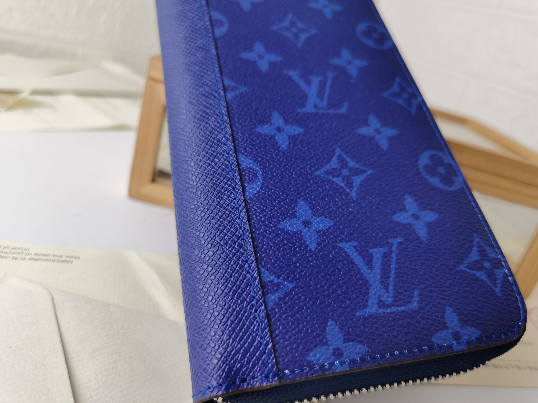 高級ブランド 男性用ダミエグラフィット ラウンドファスナー財布