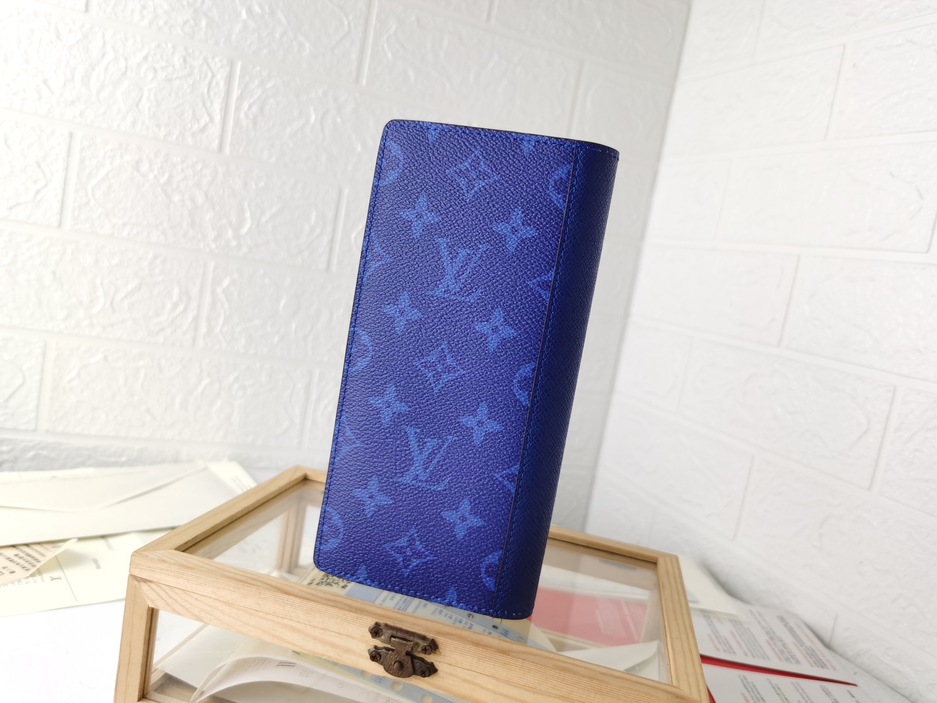 ルイ・ヴィトン Brazza 財布 モノグラムキャンバス製