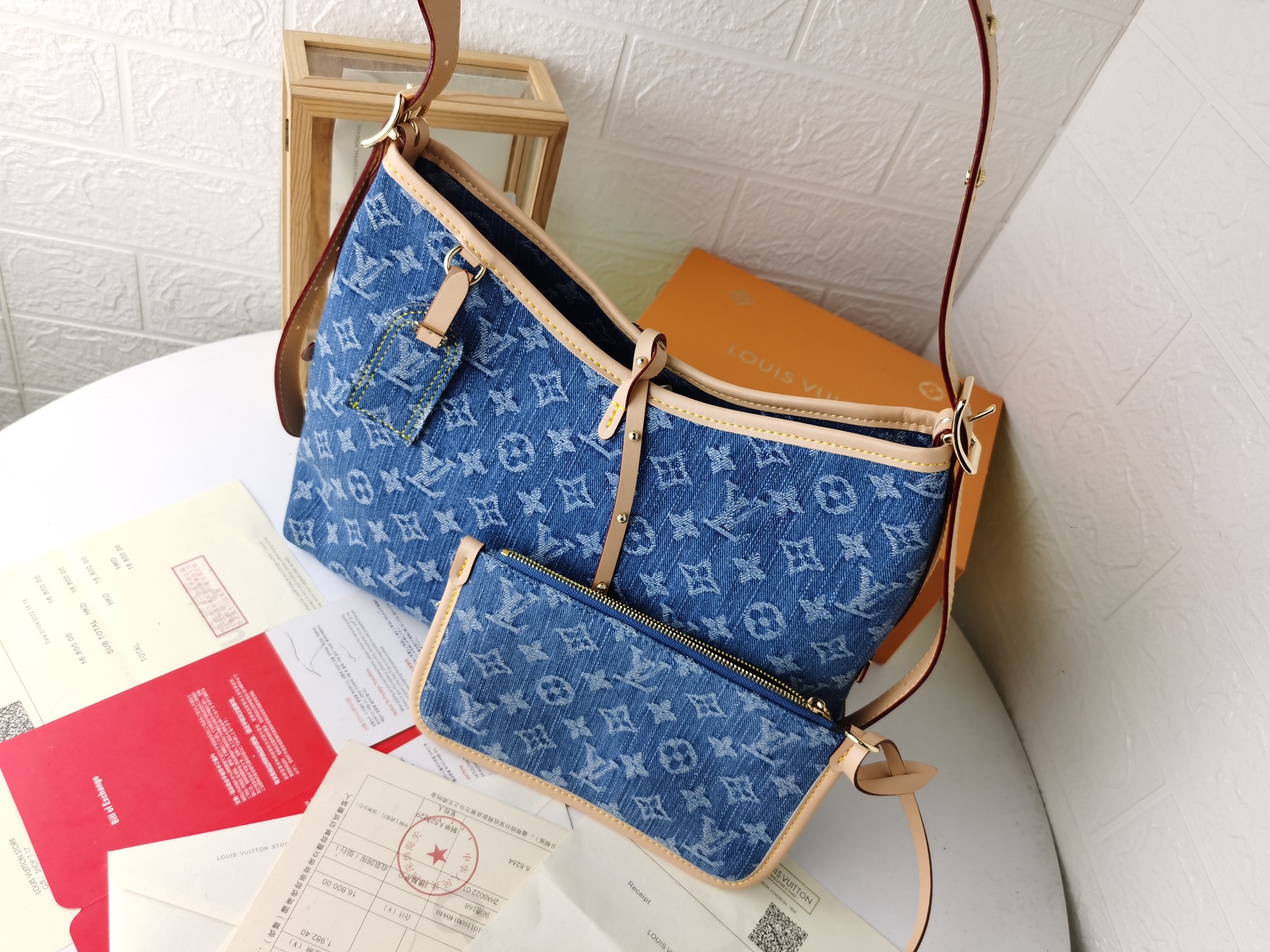 新作ブルーキャリオール中号手袋