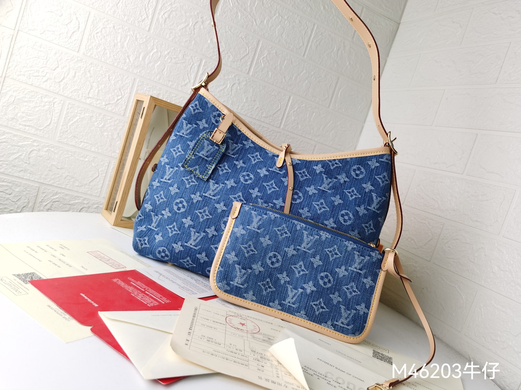 新作ブルーキャリオール中号手袋