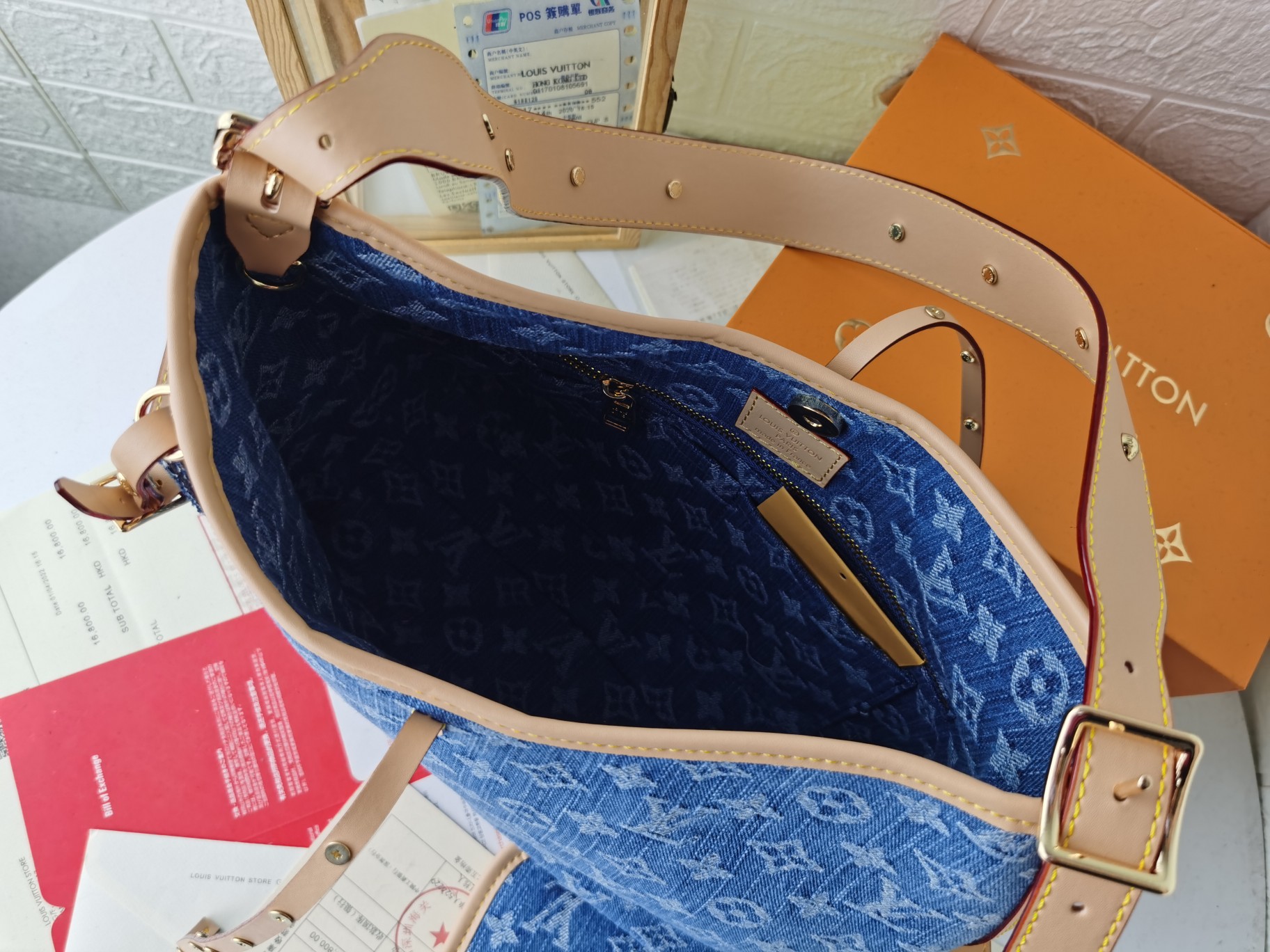 新作ブルーキャリオール中号手袋