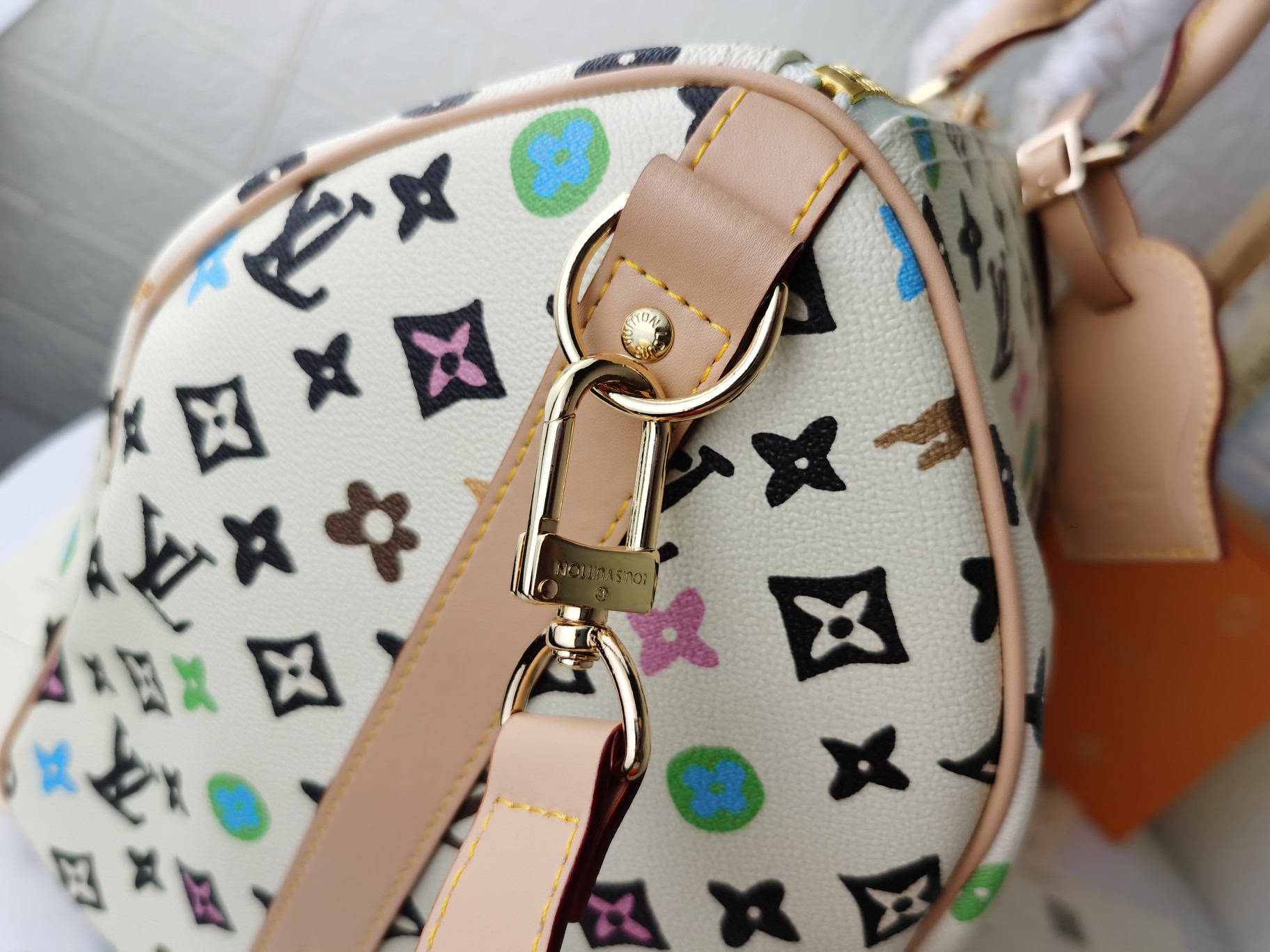 ルイ・ヴィトン Keepall 50 ダミエ・グラフィット トラベルバッグ