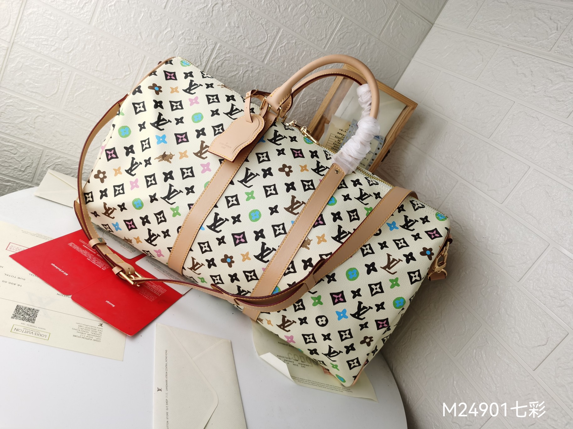 ルイ・ヴィトン Keepall 50 ダミエ・グラフィット トラベルバッグ