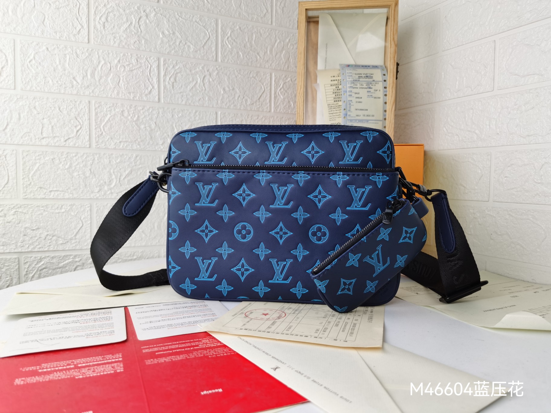 全皮圧花の高級信使包 - スタイリッシュな男のための選択