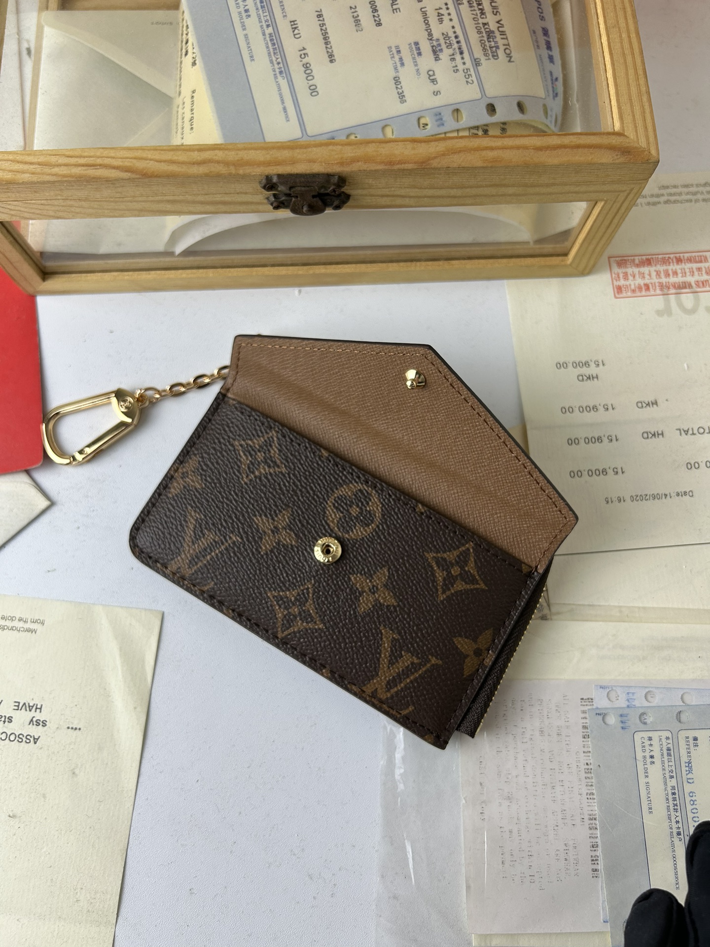 ルイ・ヴィトン Recto Verso カードケース モノグラムキャンバス